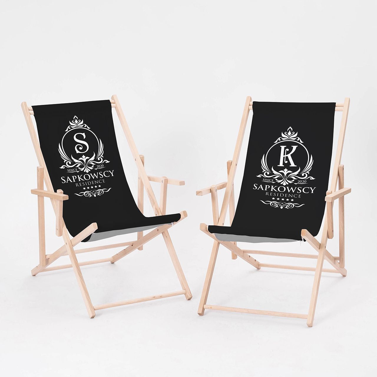 Zestaw leżaków - prezent na parapetówkę prezent do nowego domu leżaki personalizowane