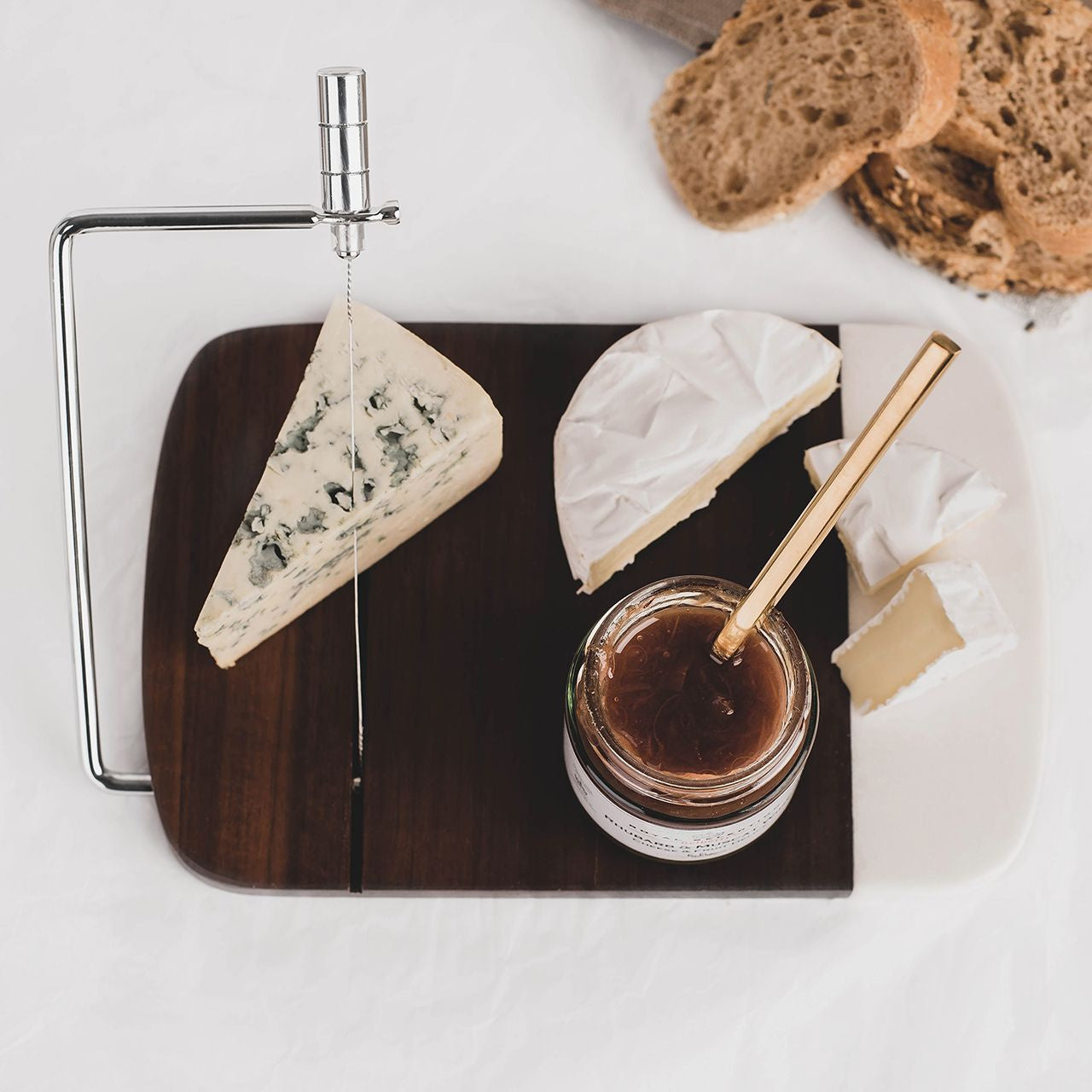 Zestaw konfitur z alkoholem - whisky i szampan