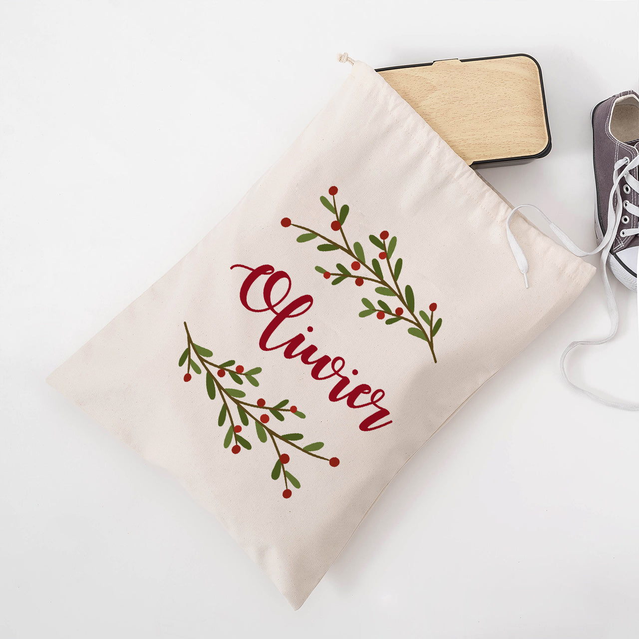 Personalizowany worek świąteczny na prezenty
