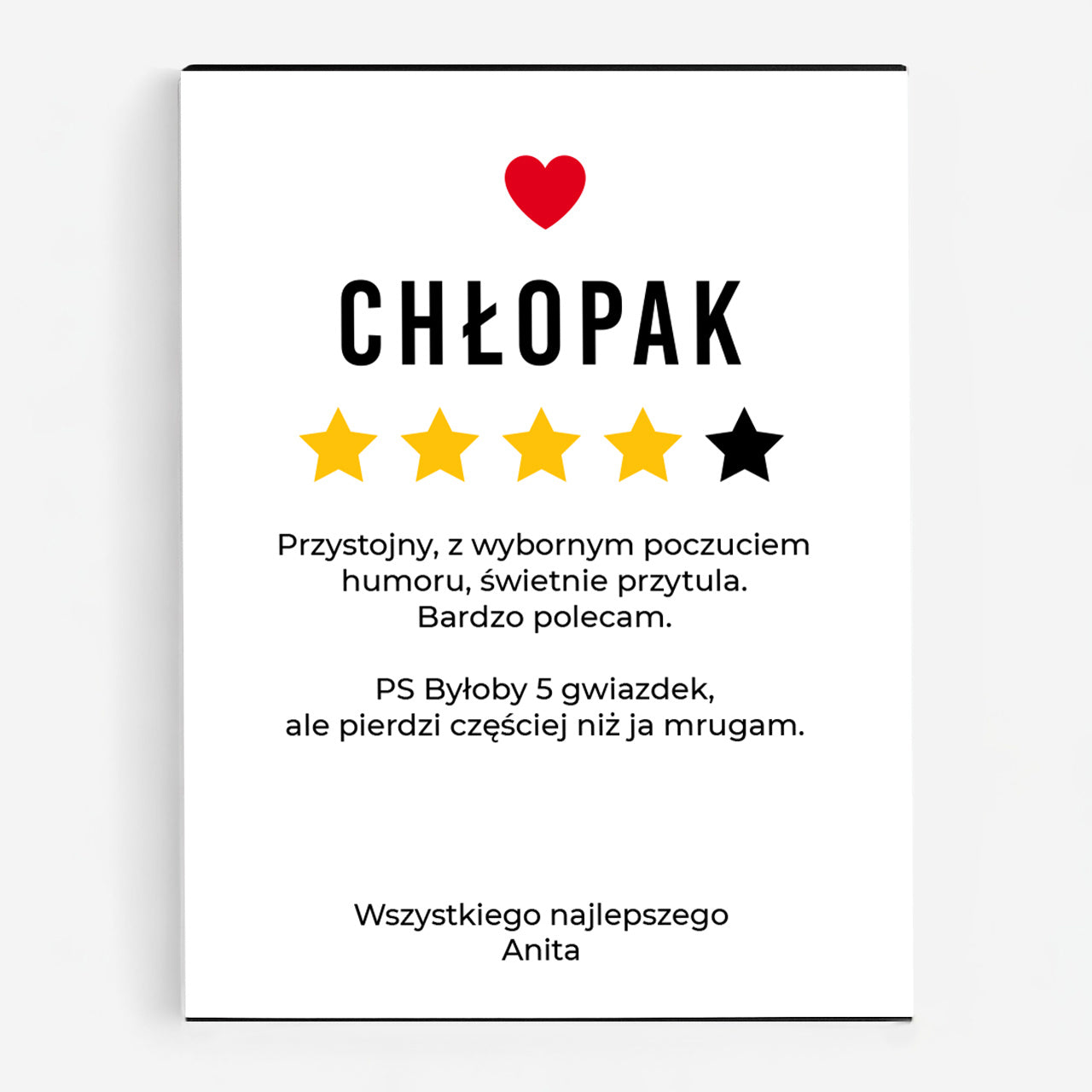 Czekoladki z okazji Dnia Chłopaka