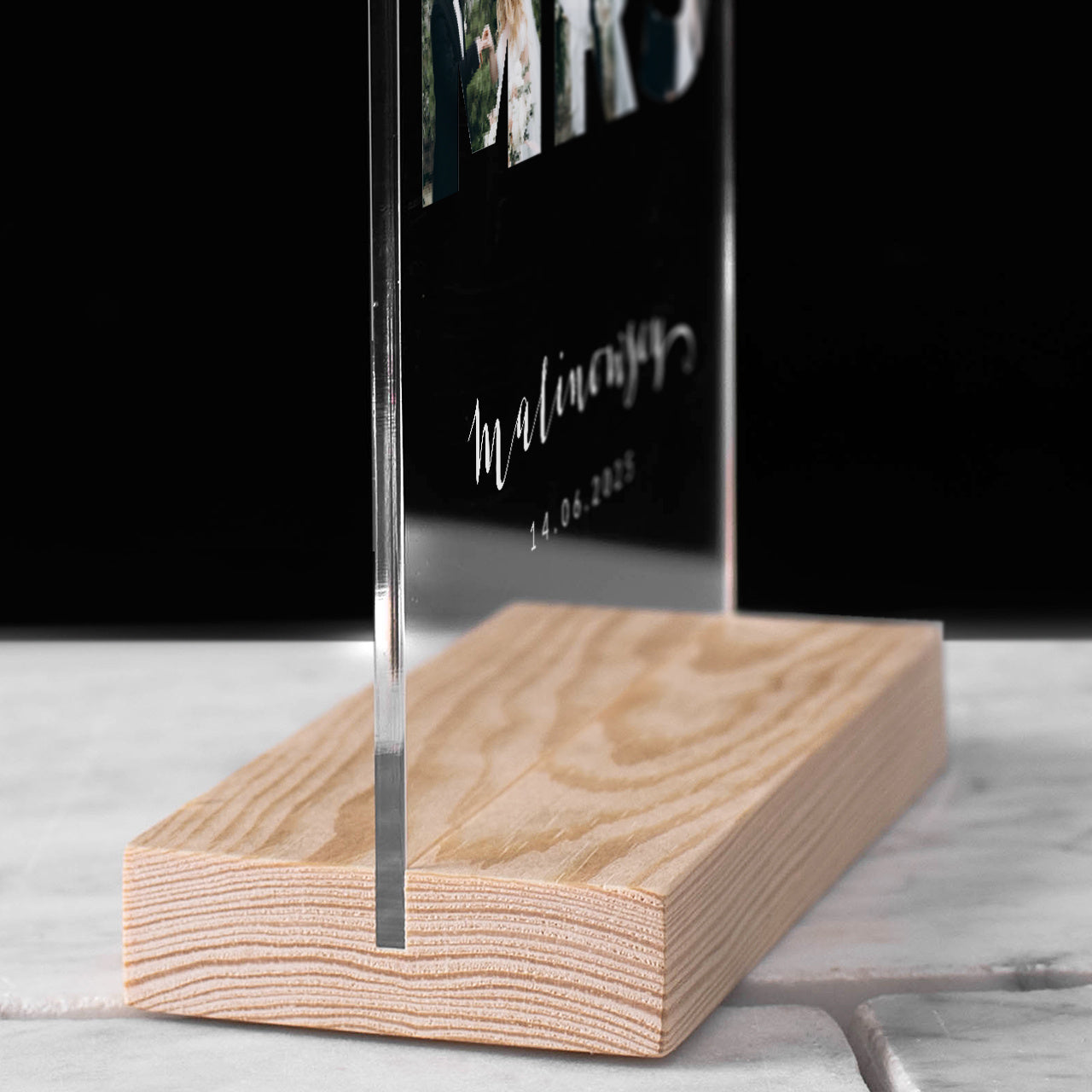 Personalizowana statuetka dla pary młodej - Mr & Mrs