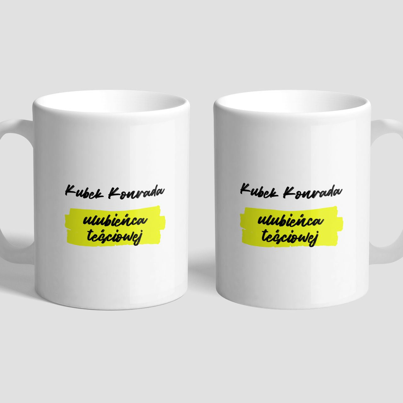 Personalizowany kubek dla zięcia od teściowej - Ulubieniec