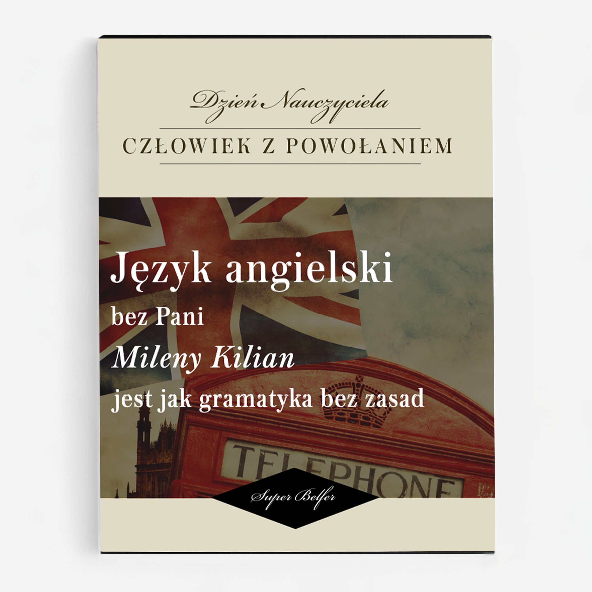 Czekoladki dla nauczyciela języka angielskiego