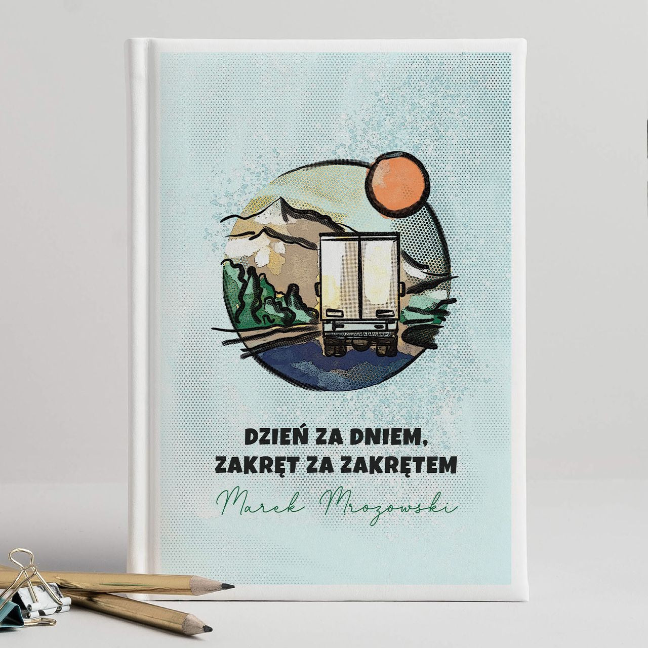 Kalendarz całoroczny dla kierowcy tira