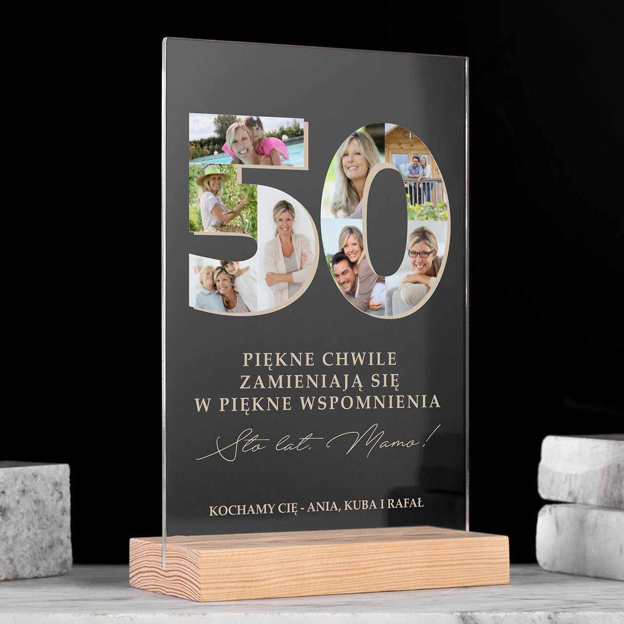 Statuetka dla mamy na 50 urodziny