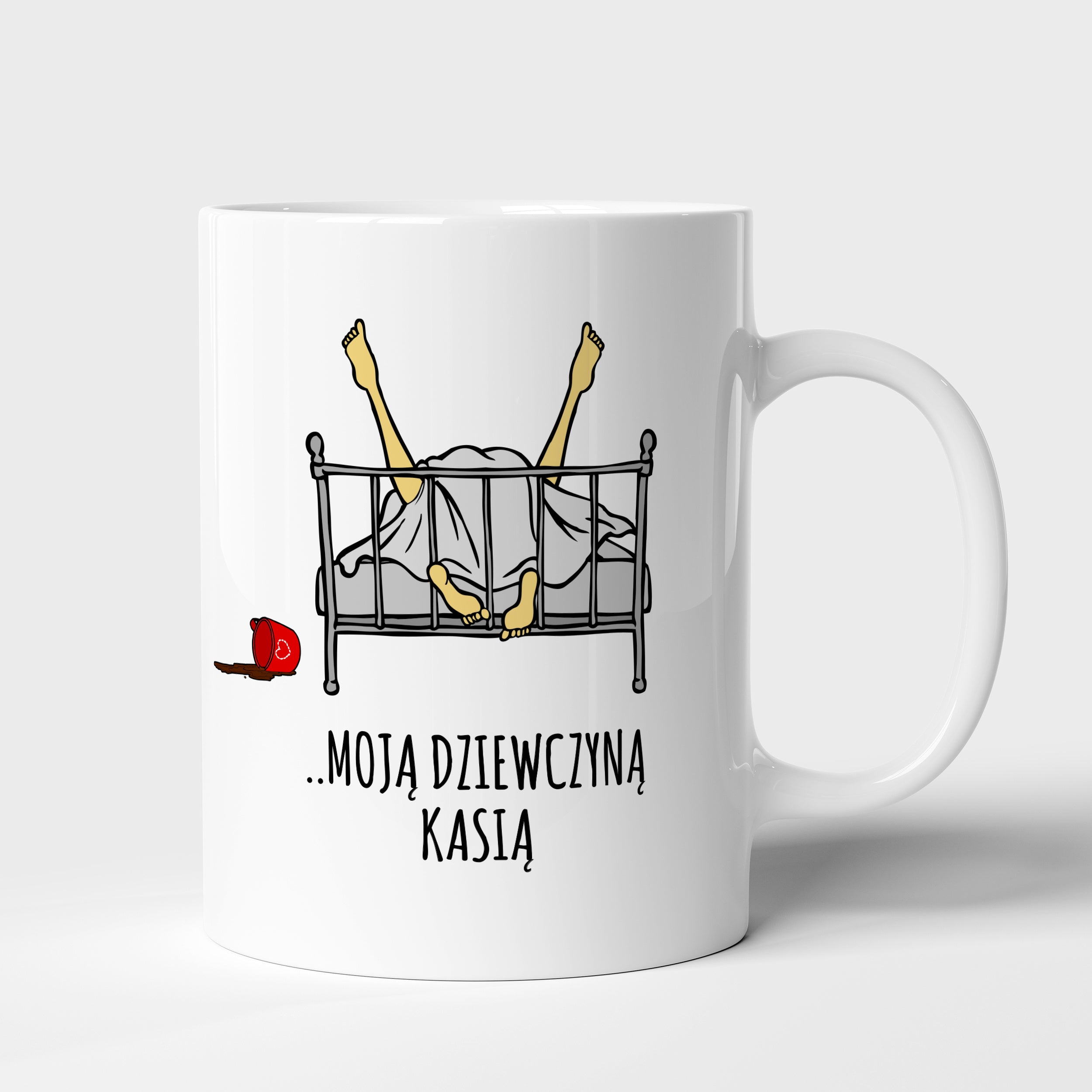 Zabawny kubek - Ulubione Zajęcia - prezent dla drugiej połówki