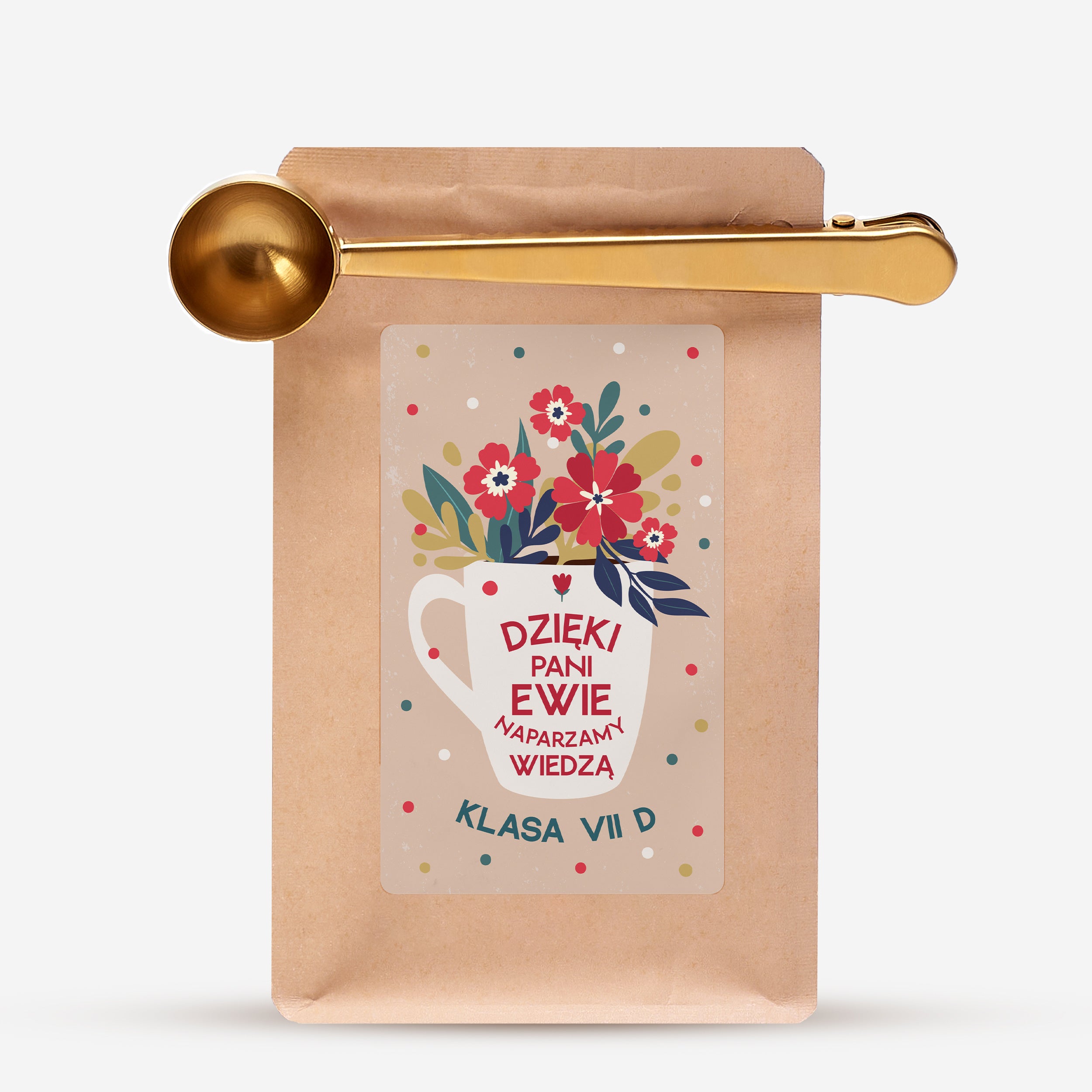 Personalizowana kawa na prezent dla nauczyciela