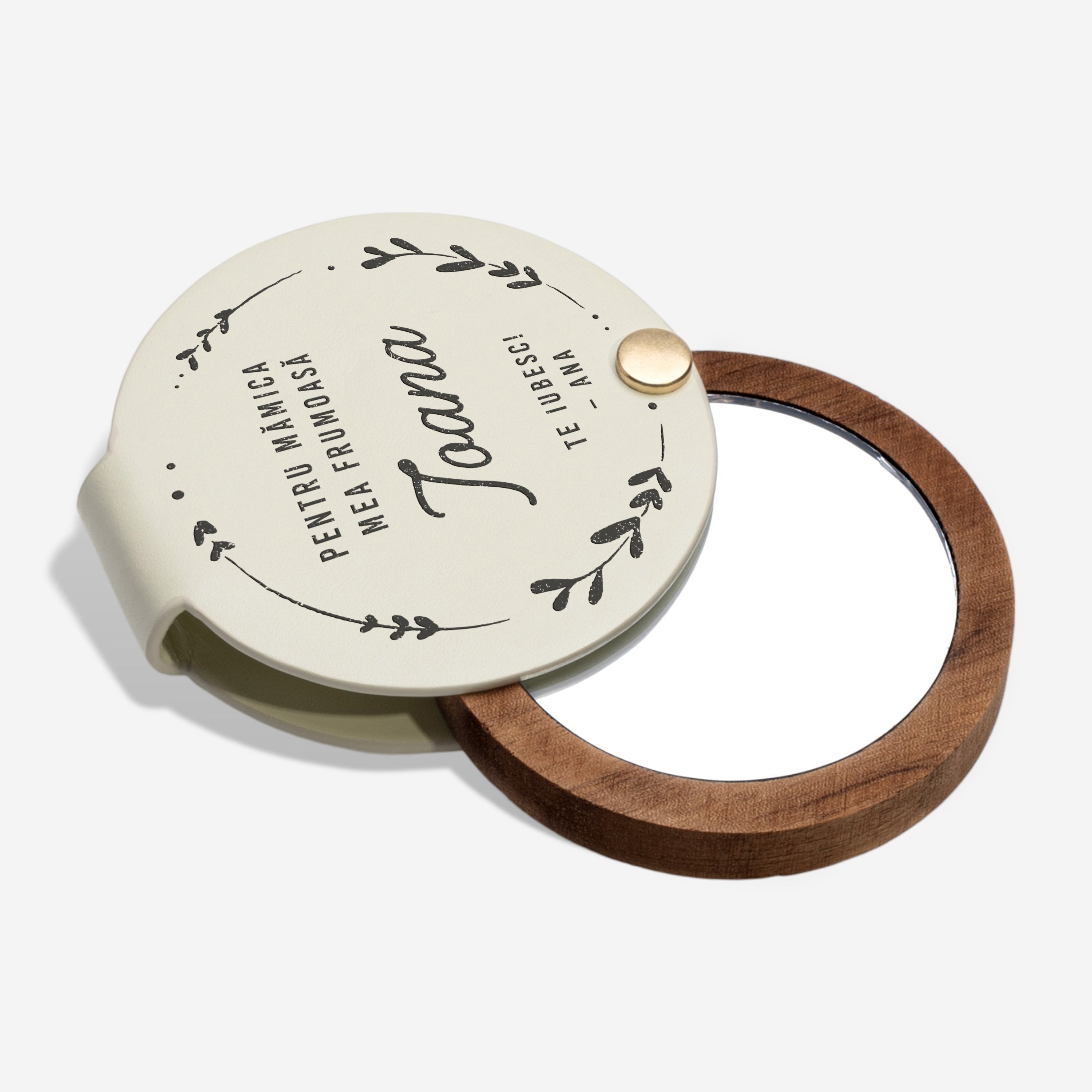 Personalizowane lusterko - upominek dla mamy