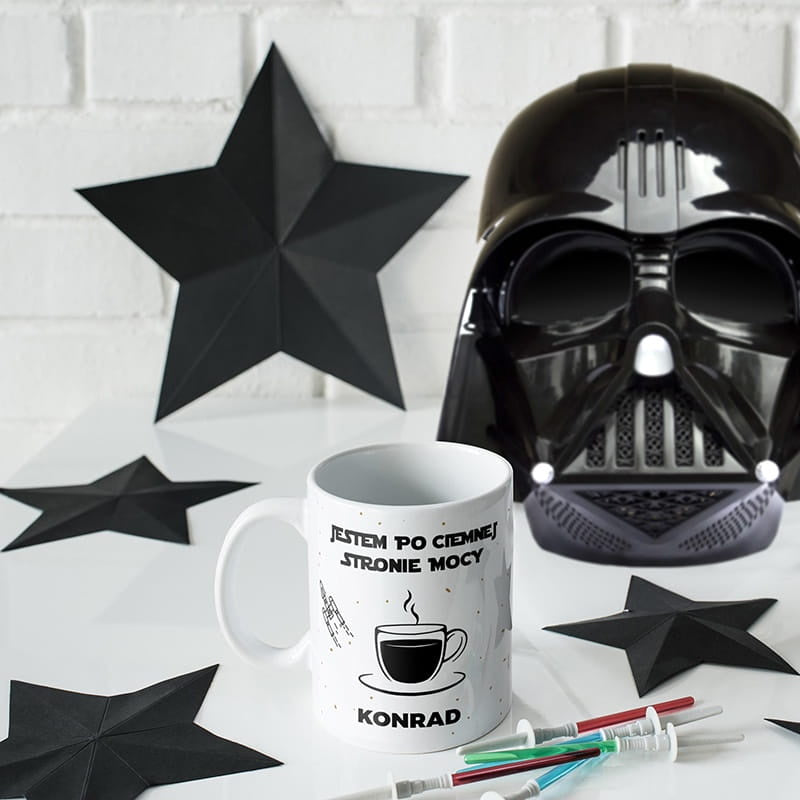 Personalizowany kubek - Ciemna Strona Mocy - prezent dla miłośnika Star Wars