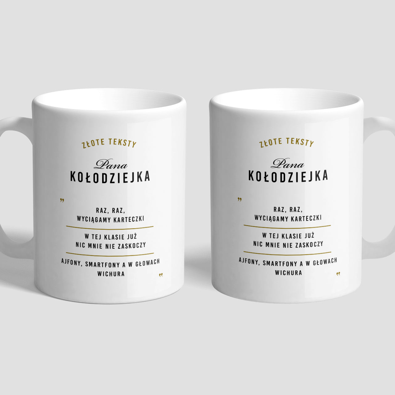 Personalizowany kubek i kawa - śmieszny prezent dla nauczyciela