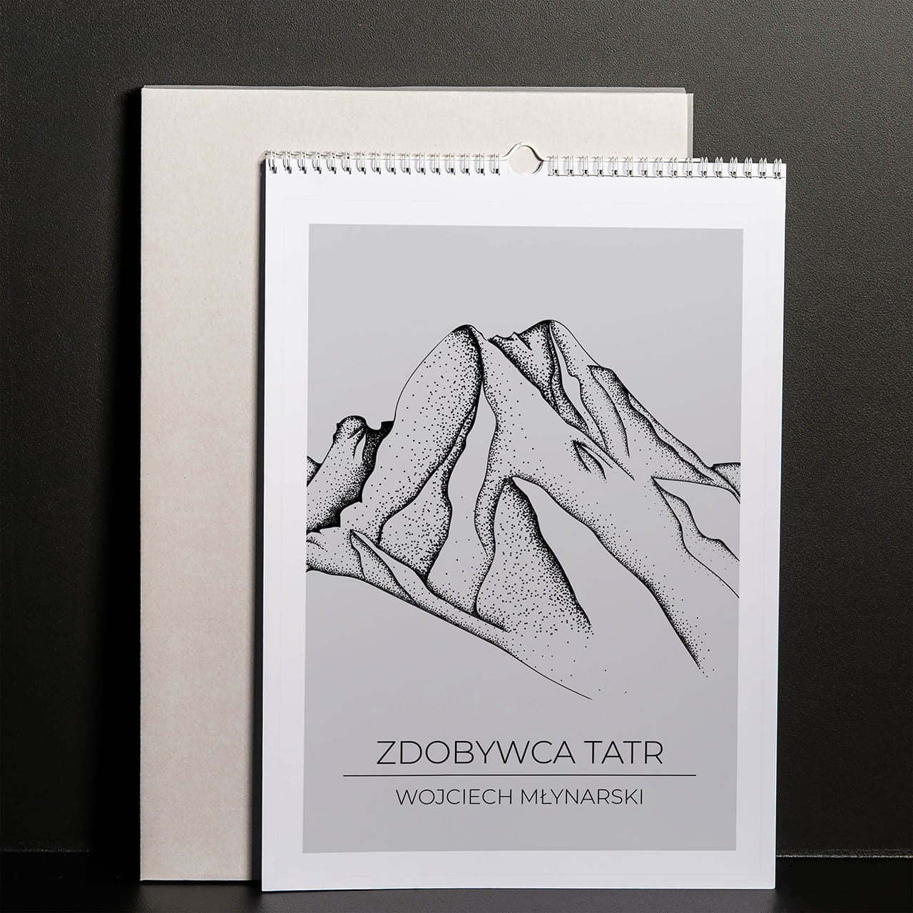 Personalizowany kalendarz – góry kalendarz personalizowany prezent dla miłośnika gór prezent dla turysty