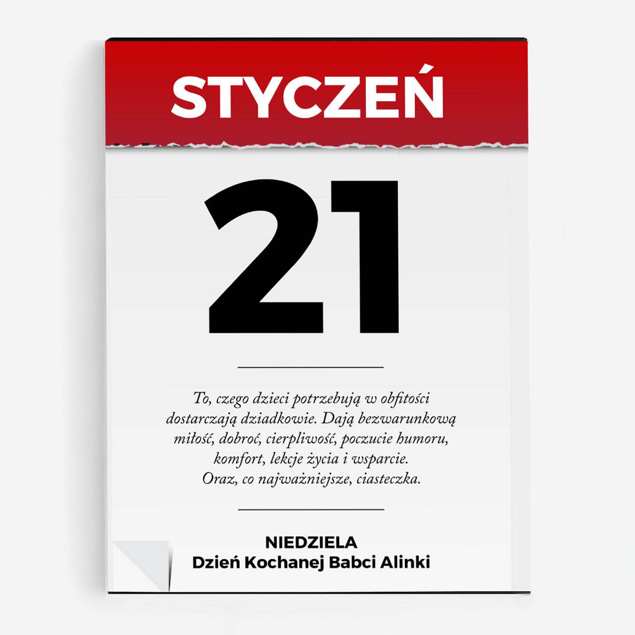 Personalizowane czekoladki na Dzień Babci czekoladki dla babci prezent na Dzień Babci prezent dla babci