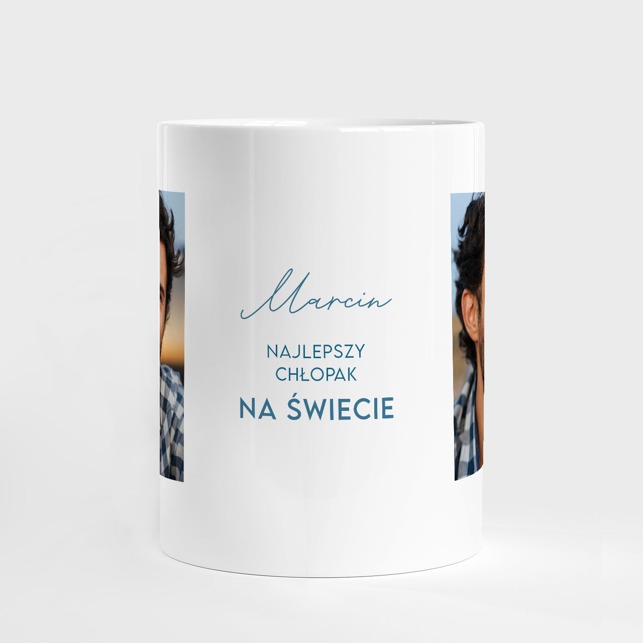 Personalizowany kubek ze zdjęciem - prezent dla ukochanego