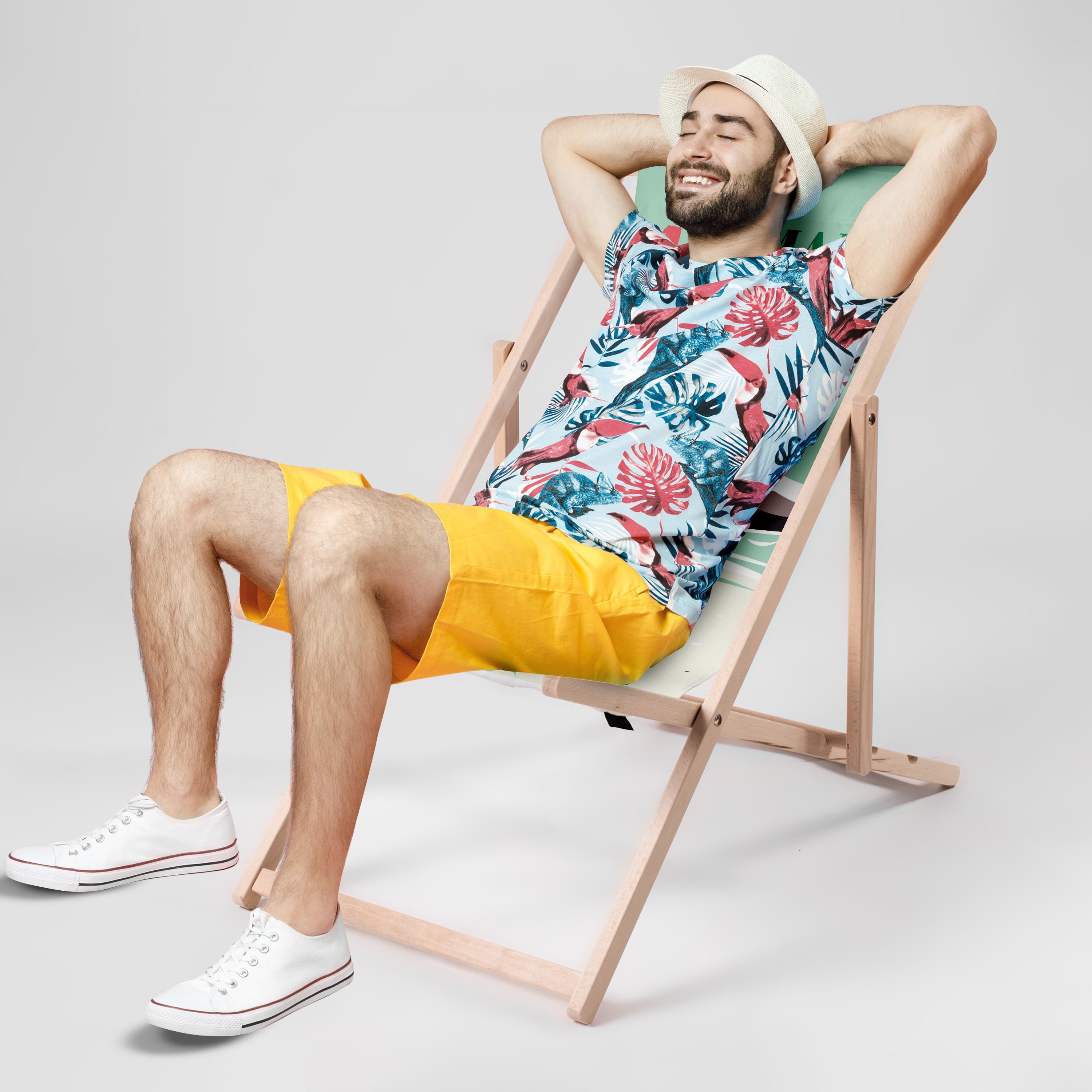 Leżak plażowy - prezent na 40 dla niego zabawny prezent dla mężczyzny leżak personalizowany na urodziny