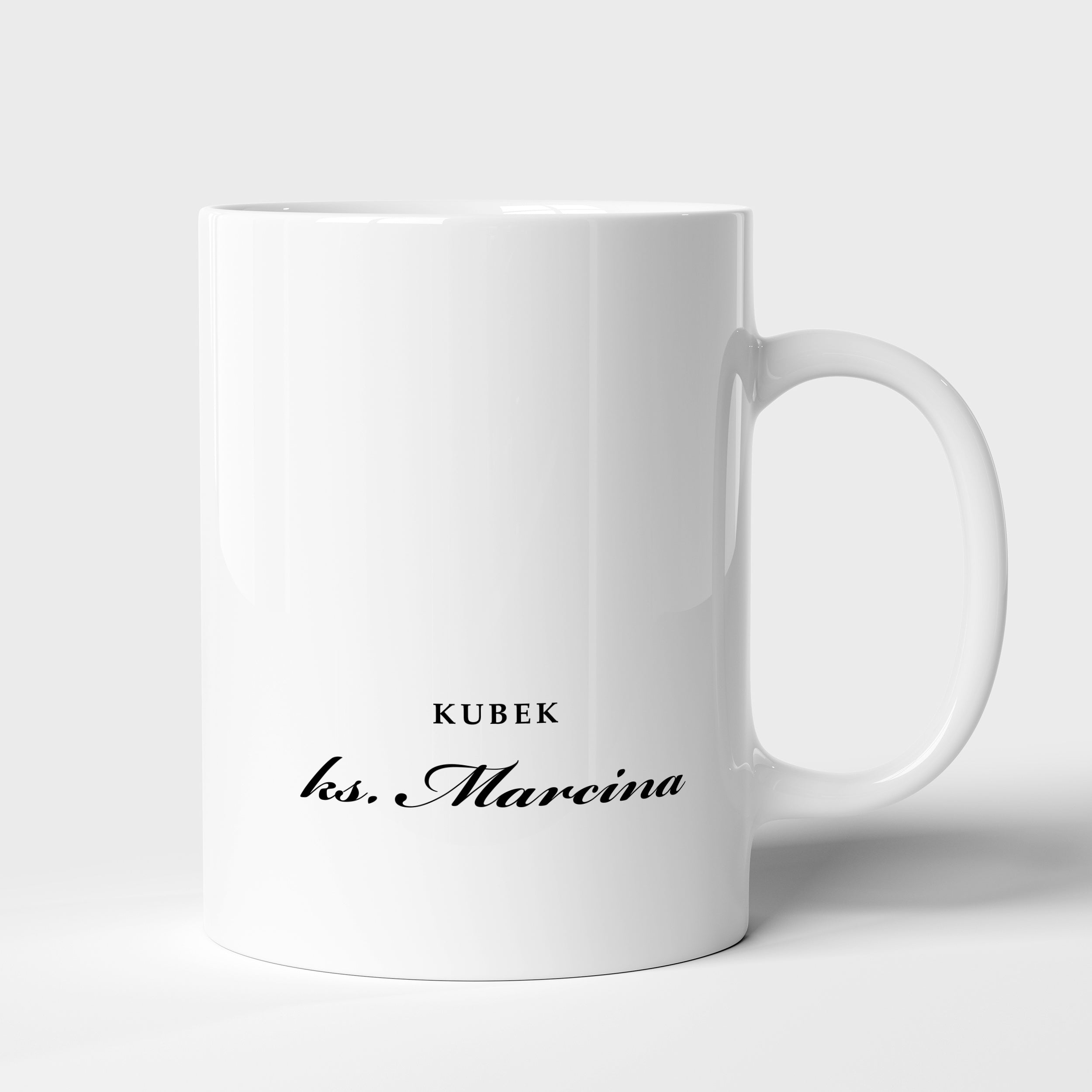 Personalizowany kubek dla księdza kubek personalizowany prezent dla księdza prezent religijny