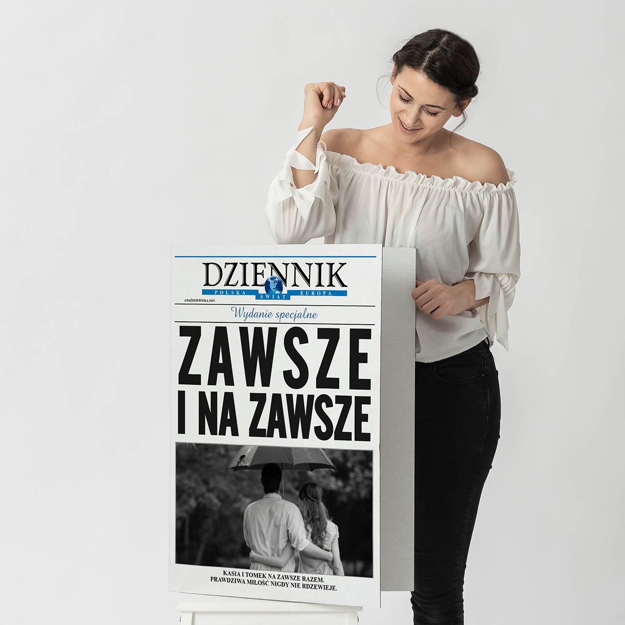 Kartka na rocznicę - upominek ze zdjęciem dla pary