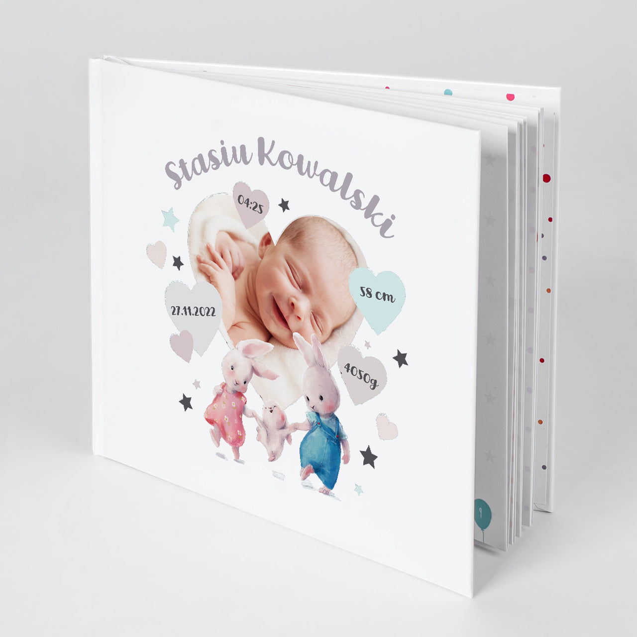 Album dla maluszka - prezent na narodziny dziecka