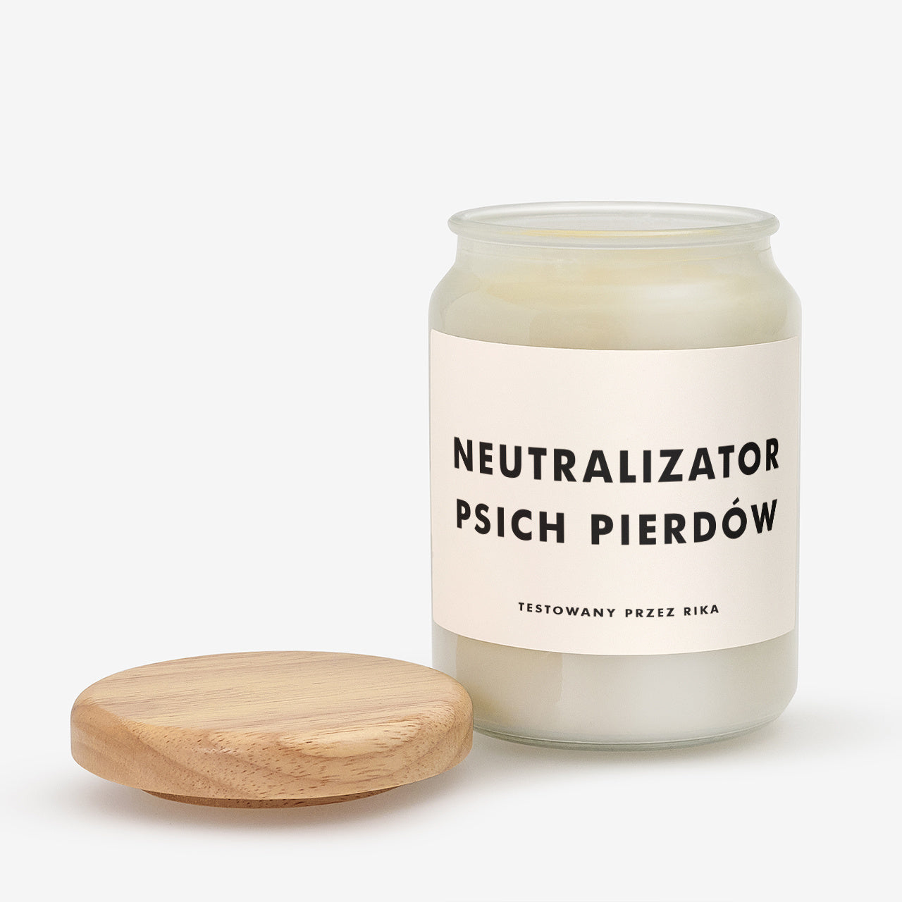 Sojowa świeca personalizowana - śmieszny prezent dla przyjaciółki i miłośniczki psów personalizowana świeca