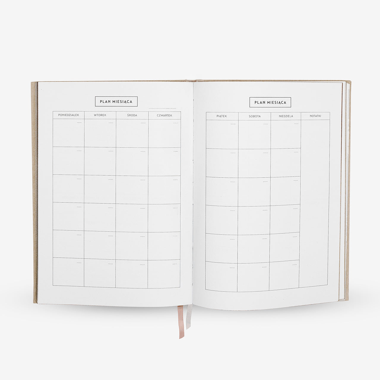 Personalizowany planner- prezent dla tancerki
