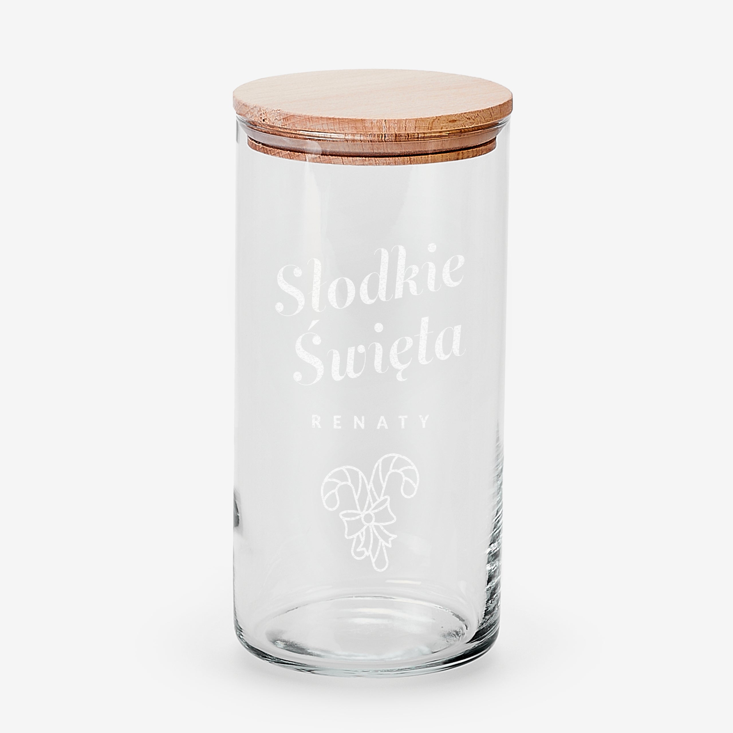 Słoik na świąteczne słodycze - prezent na Święta