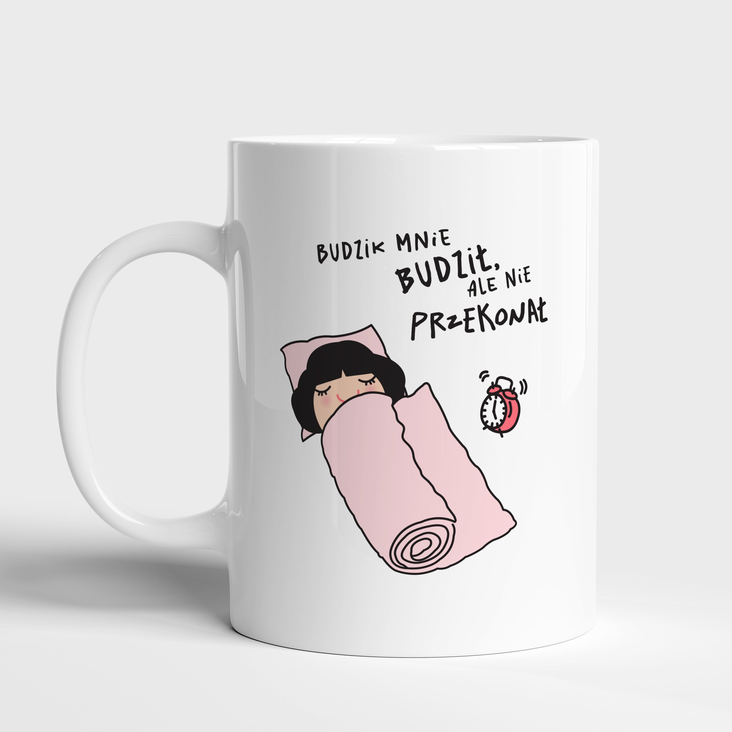 Personalizowany kubek - prezent dla śpiocha kubek personalizowany upominek dla przyjaciółki