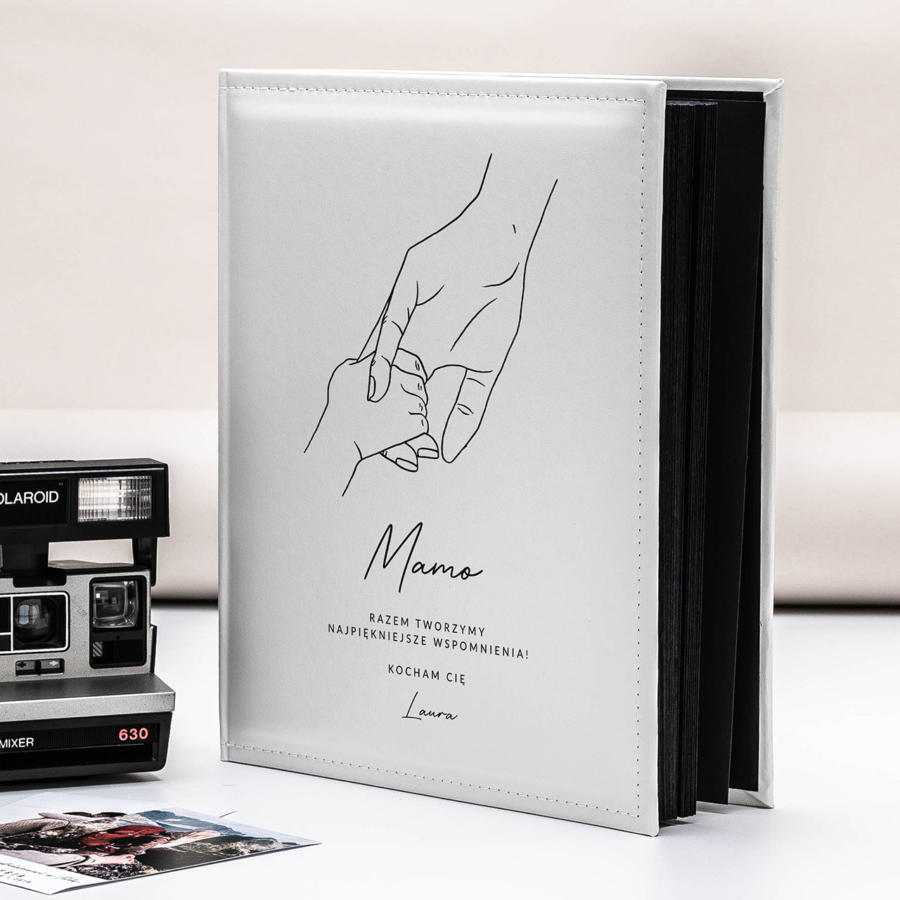 Personalizowany album z okazji Dnia Mamy album dla mamy prezent na dzień mamy prezent dla mamy