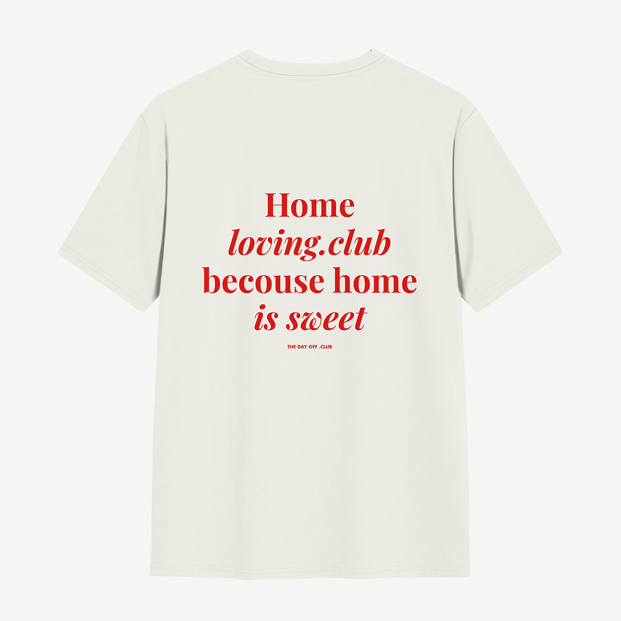 Personalizowana koszulka TheDayOff Home Loving Club - M