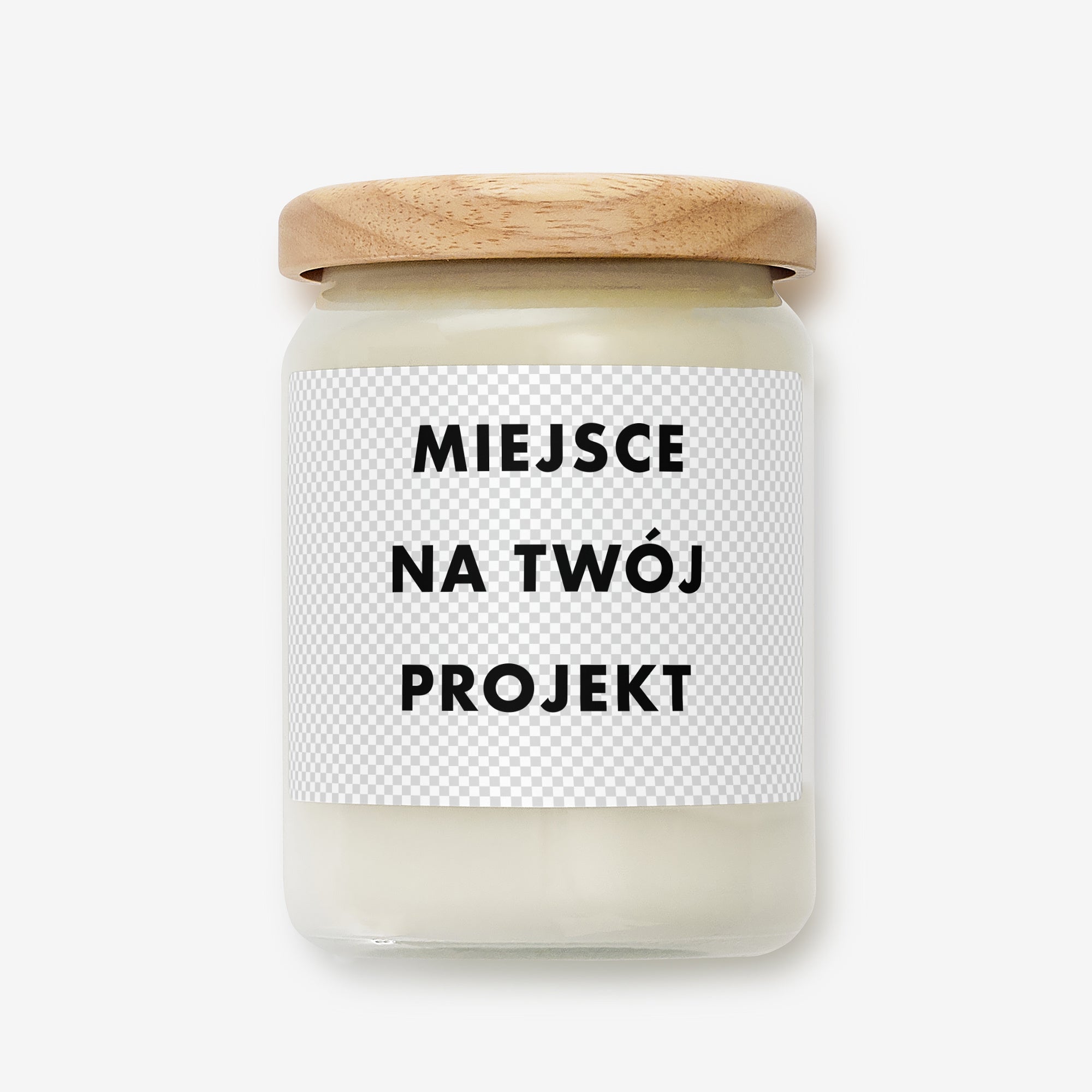 Świeczka z własnym projektem