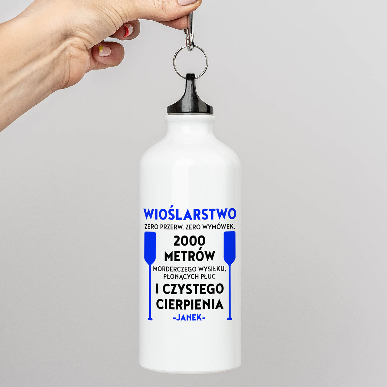 Personalizowany bidon dla wioślarza - smocze łodzie