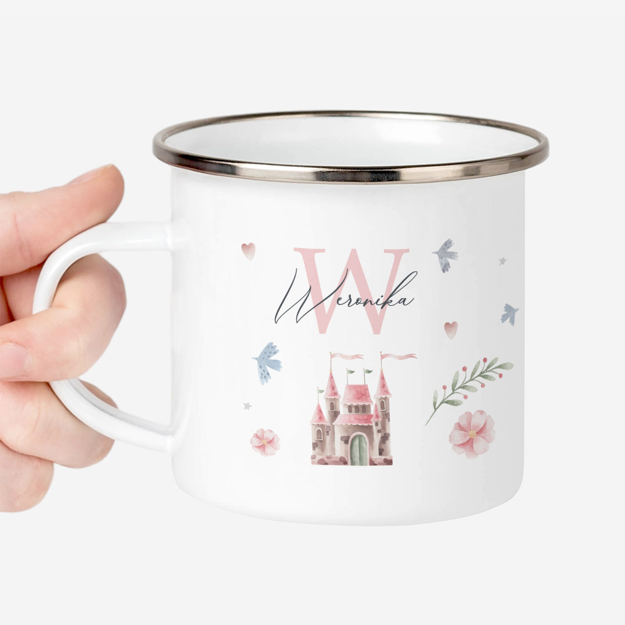 Kubek personalizowany z imieniem - prezent dla dziewczynki