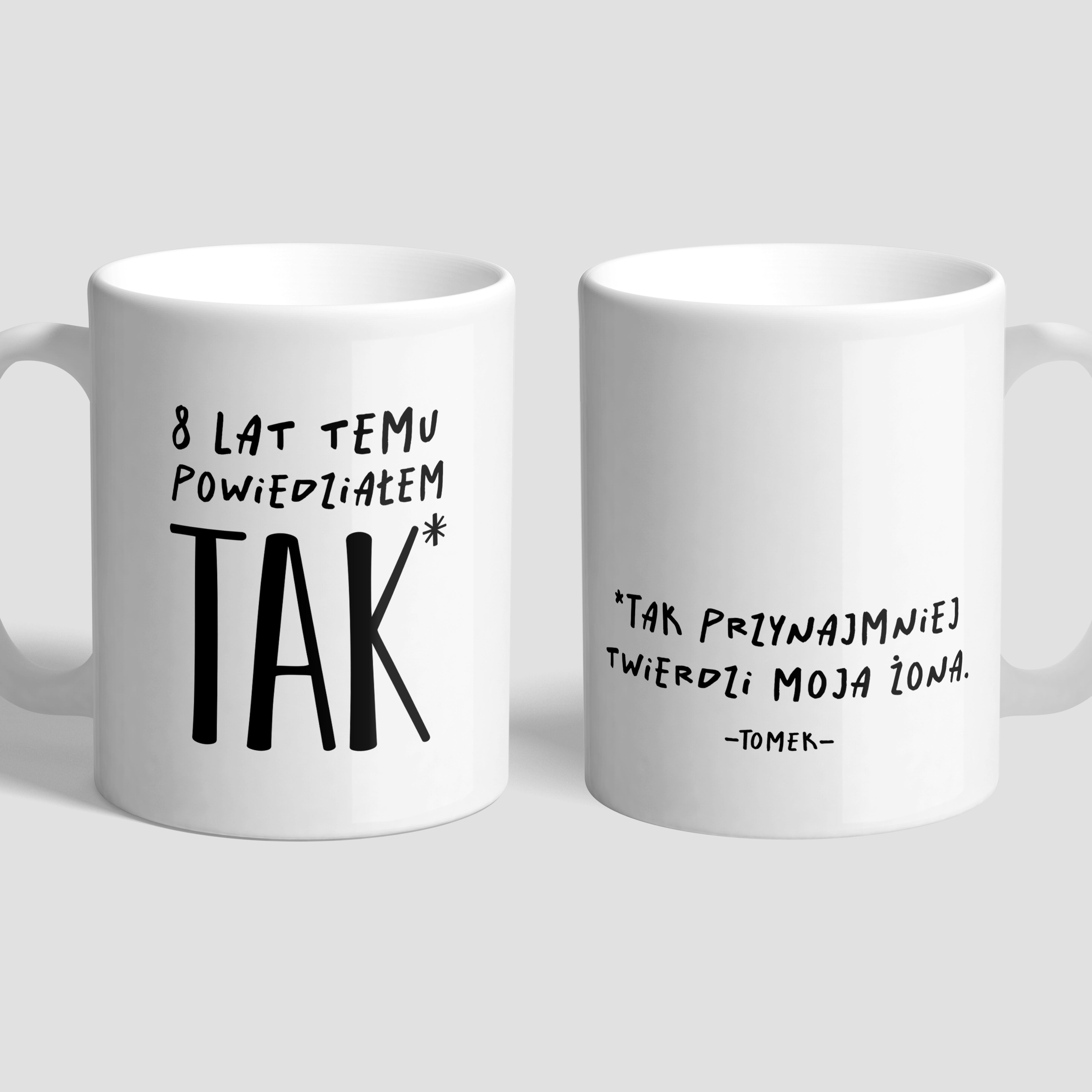 Personalizowany kubek - prezent dla męża na rocznicę