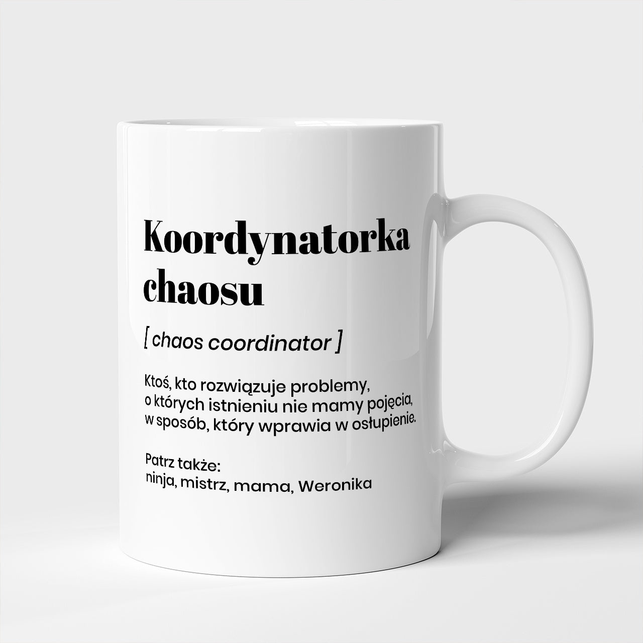 Personalizowany kubek dla koleżanki z pracy