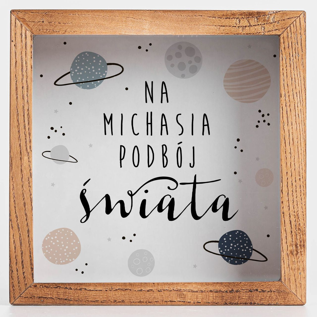 Personalizowana skarbonka na prezent dla chłopca skarbonka dla chłopca prezent na urodziny dla chłopca