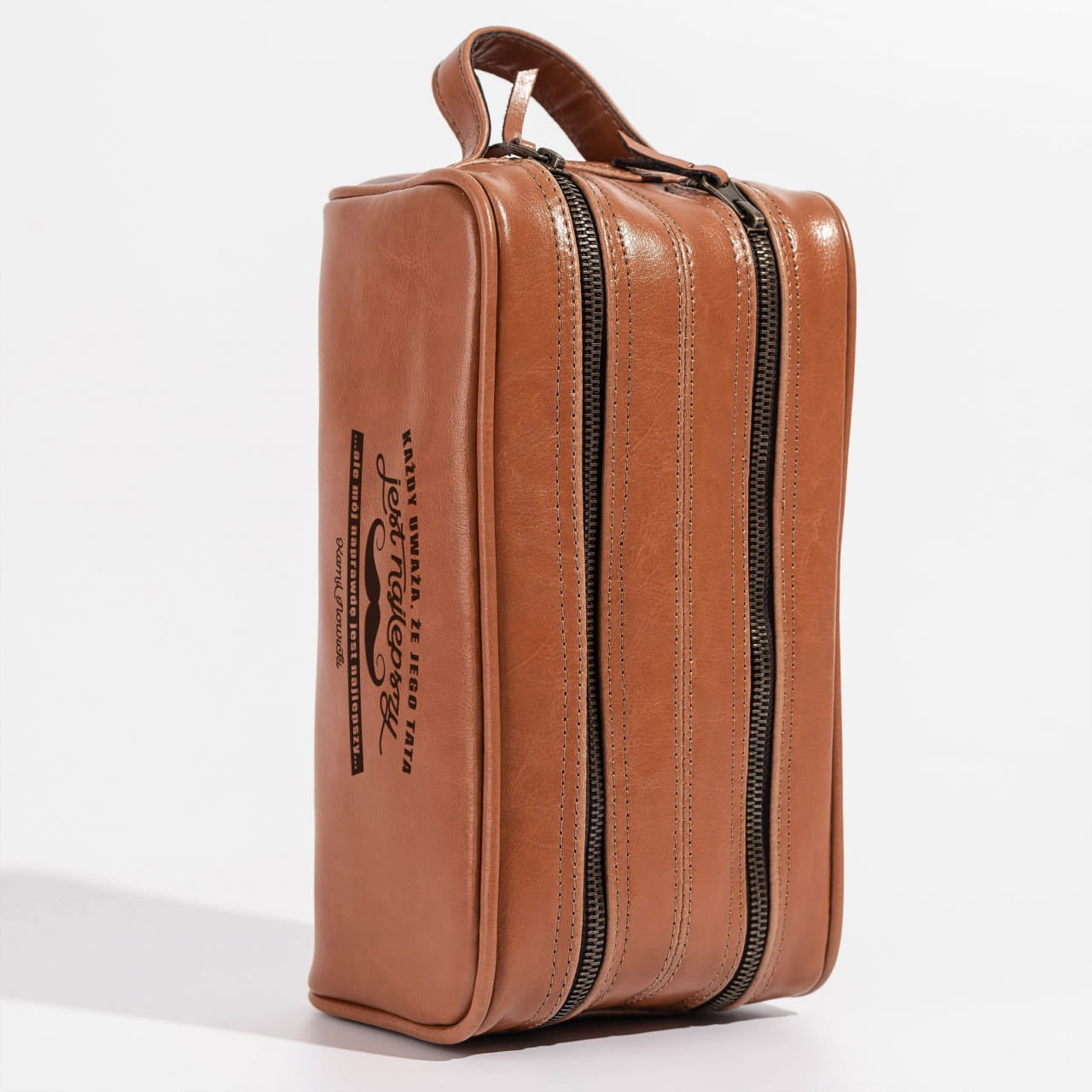 Personalizowana kosmetyczka dla taty - Najlepszy Tata prezent na dzień taty kosmetyczka męska