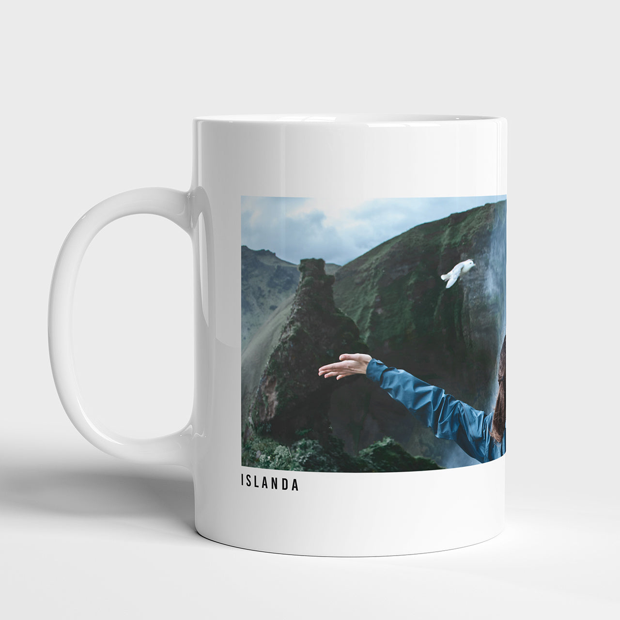 Personalizowany kubek ze zdjęciem kubek z nadrukiem prezent dla miłośnika podróży kubek na prezent