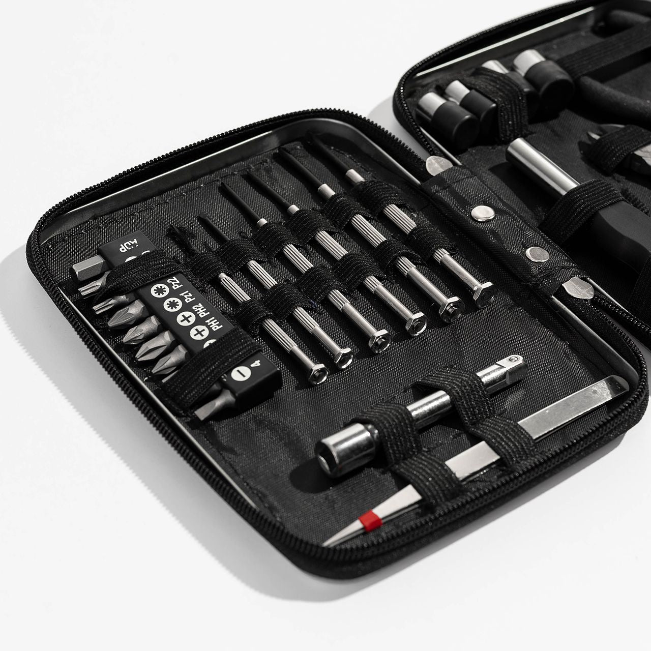 Zestaw narzędzi dla chłopaka - prezent dla majsterkowicza komplet narzędzi prezent dla informatyka