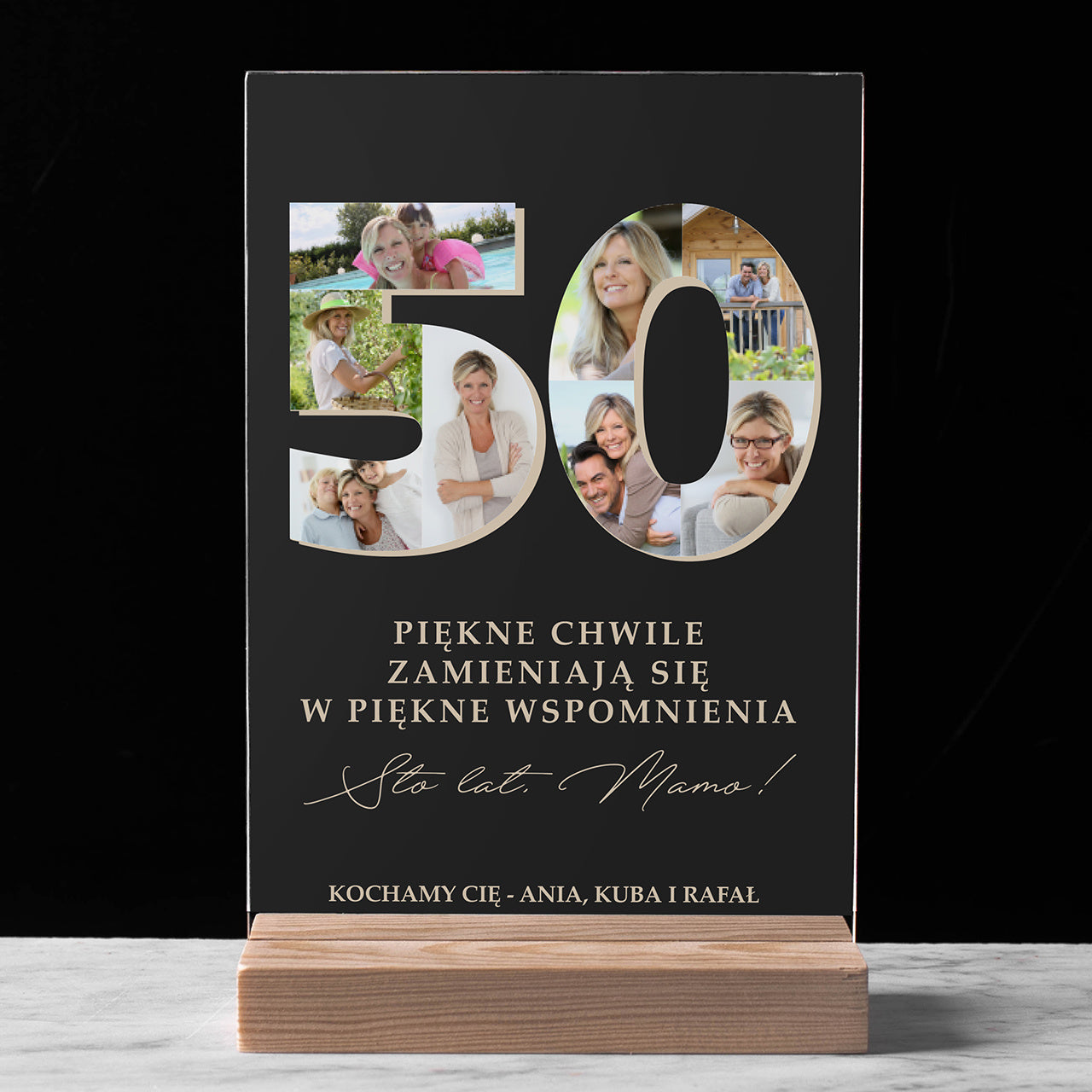 Statuetka dla mamy na 50 urodziny
