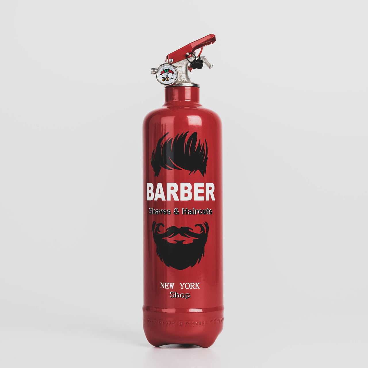 Stałe urządzenie gaśnicze Barber prezent dla barbera prezent dla fryzjera gaśnica prezent