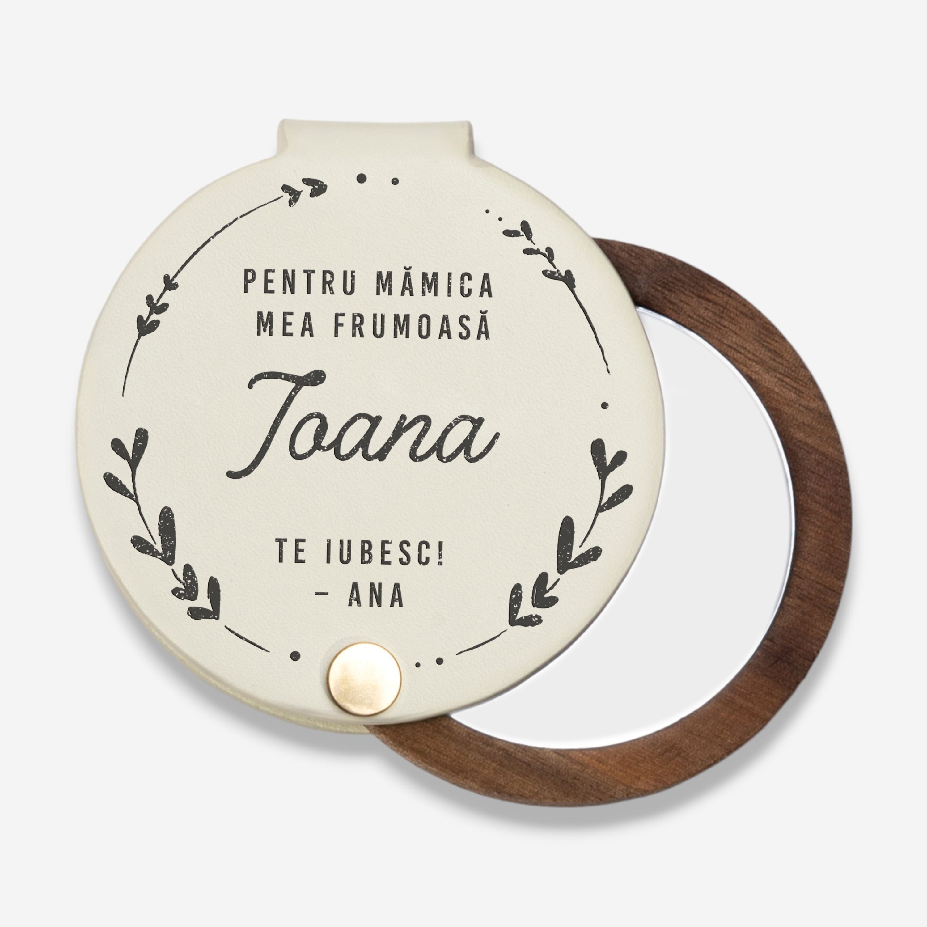 Personalizowane lusterko - upominek dla mamy