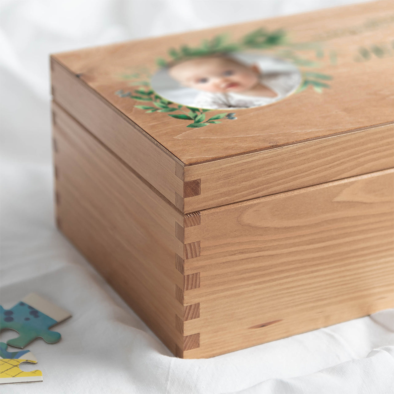 Skrzynka wspomnień na chrzest