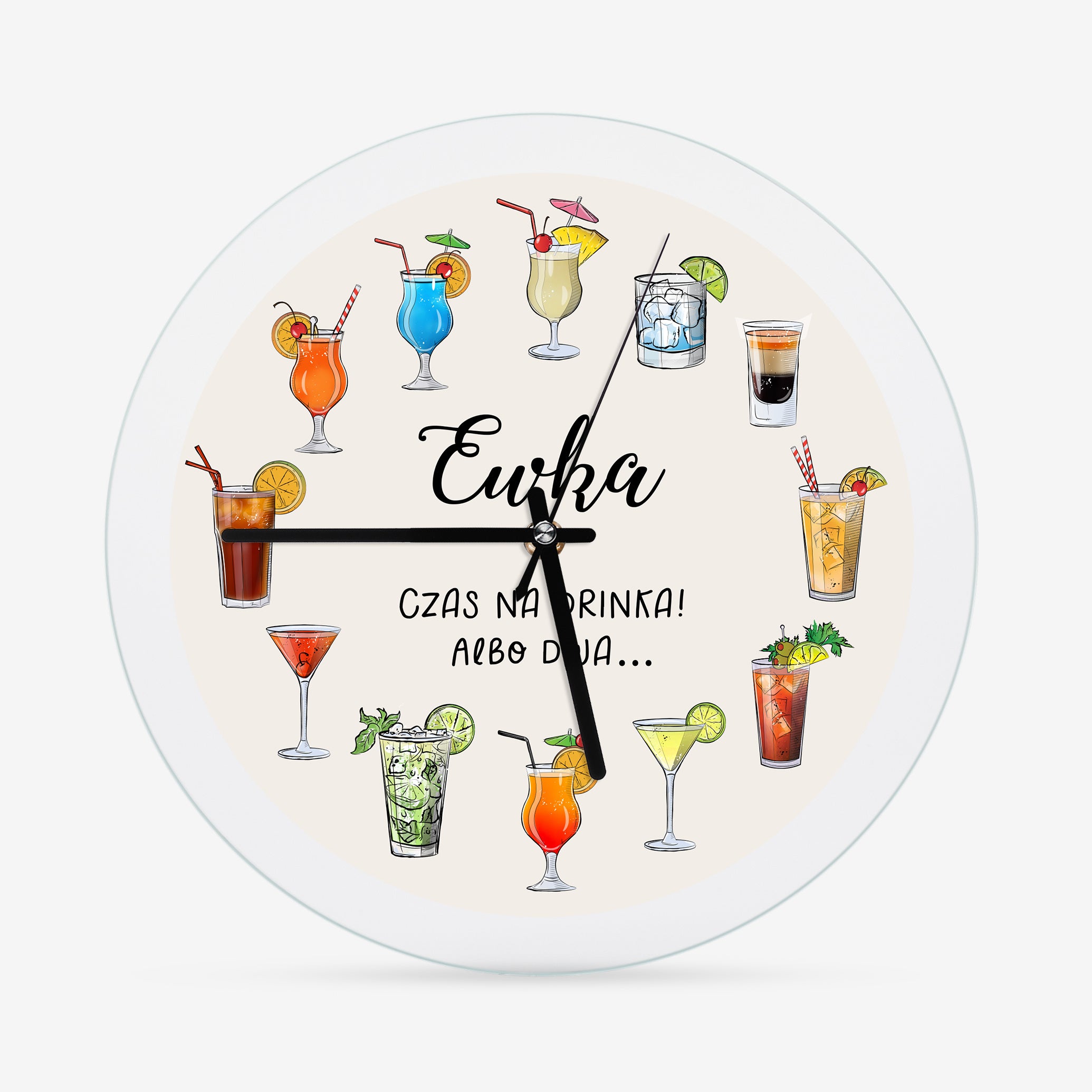 Zegar dla niej - czas na drinka