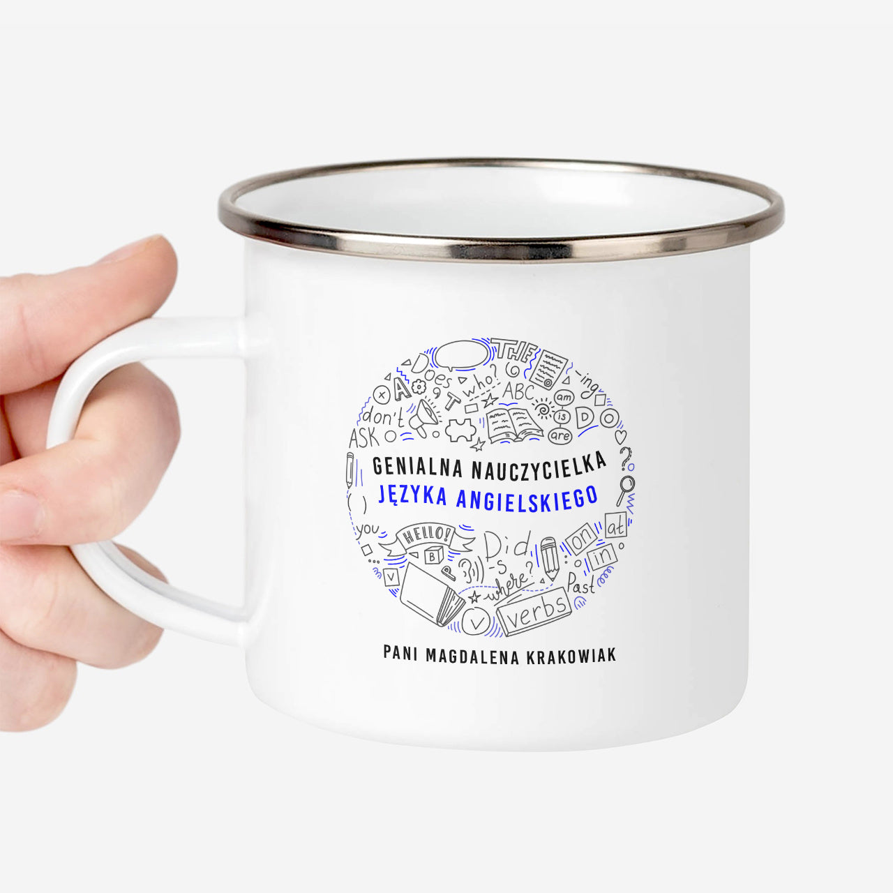 Personalizowany kubek dla nauczyciela języka angielskiego