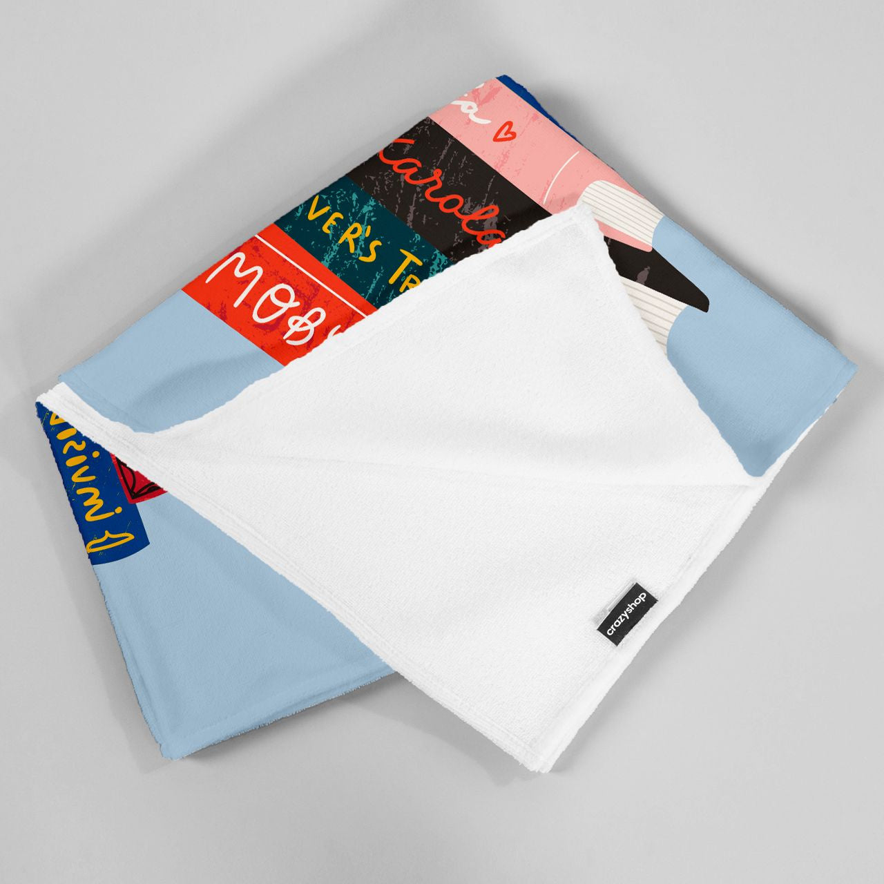 Personalizowany ręcznik - prezent dla mola książkowego ręcznik personalizowany prezent dla miłośnika książek