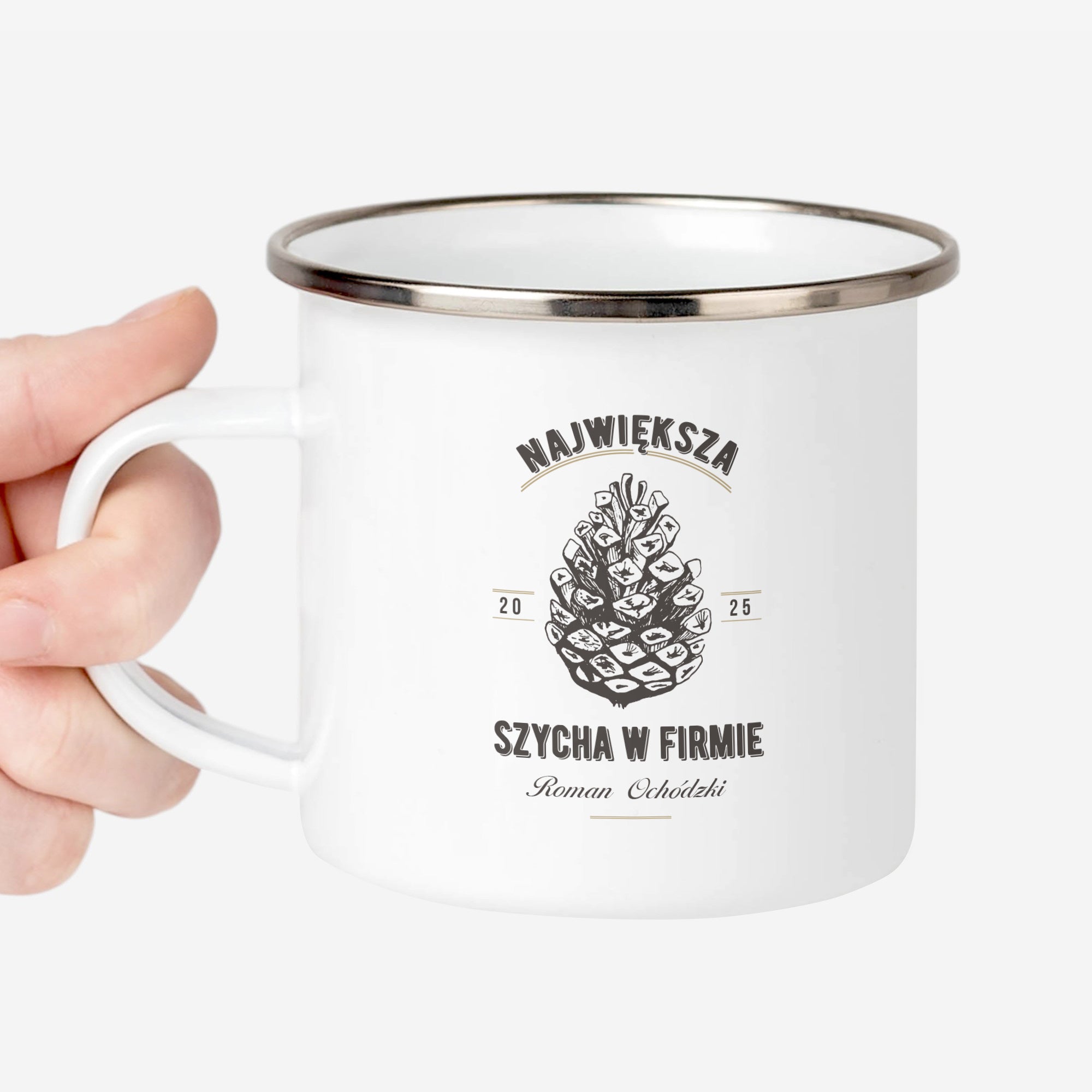 Śmieszny kubek dla szefa - szycha