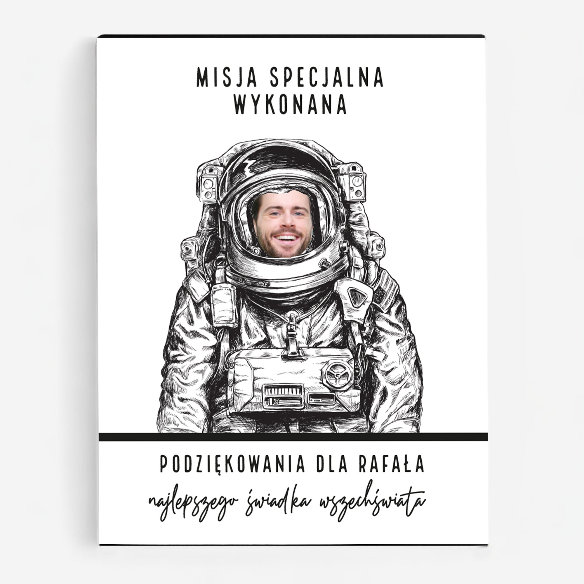 Personalizowane pralinki - podziękowanie dla świadka