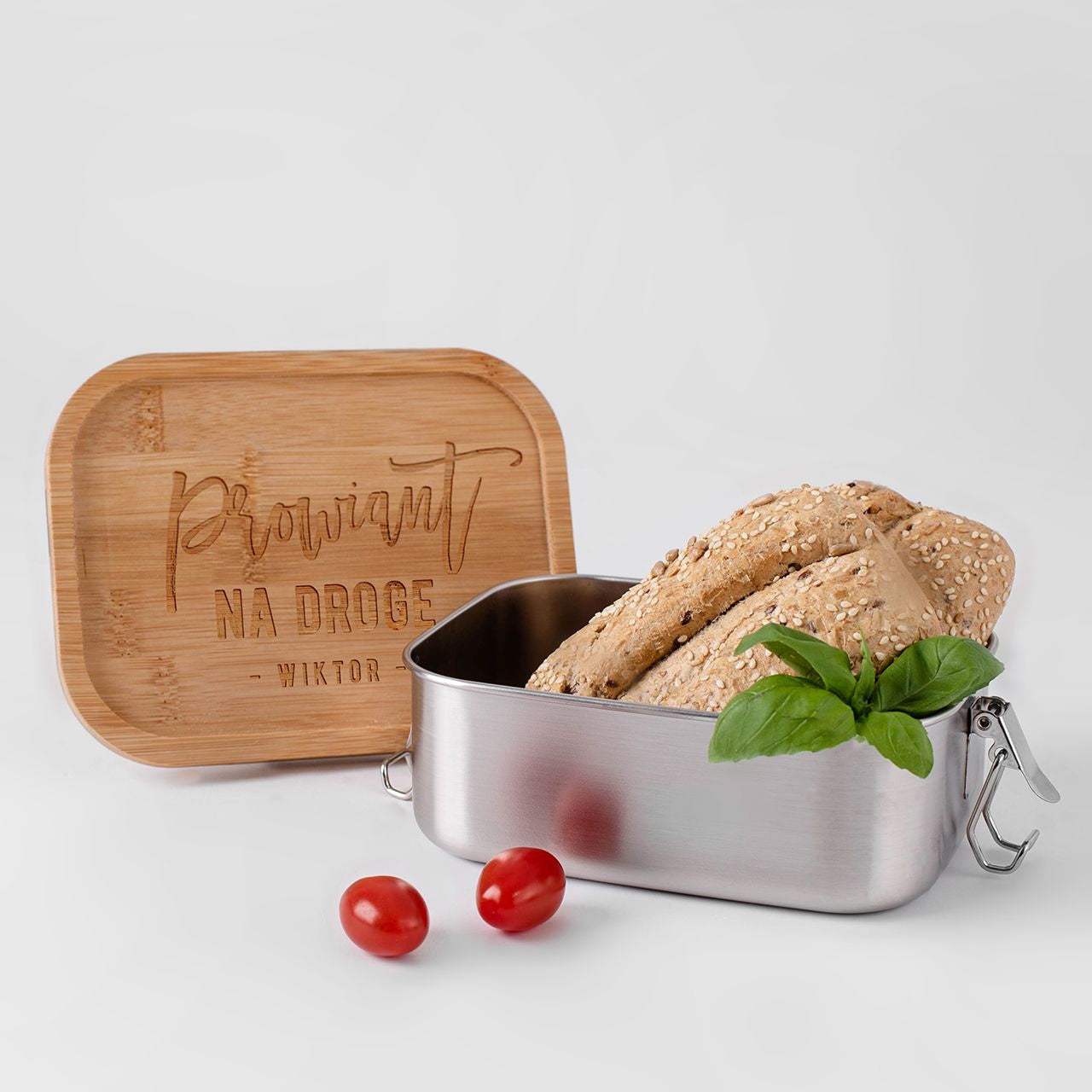 Lunchbox z grawerem - prowiant