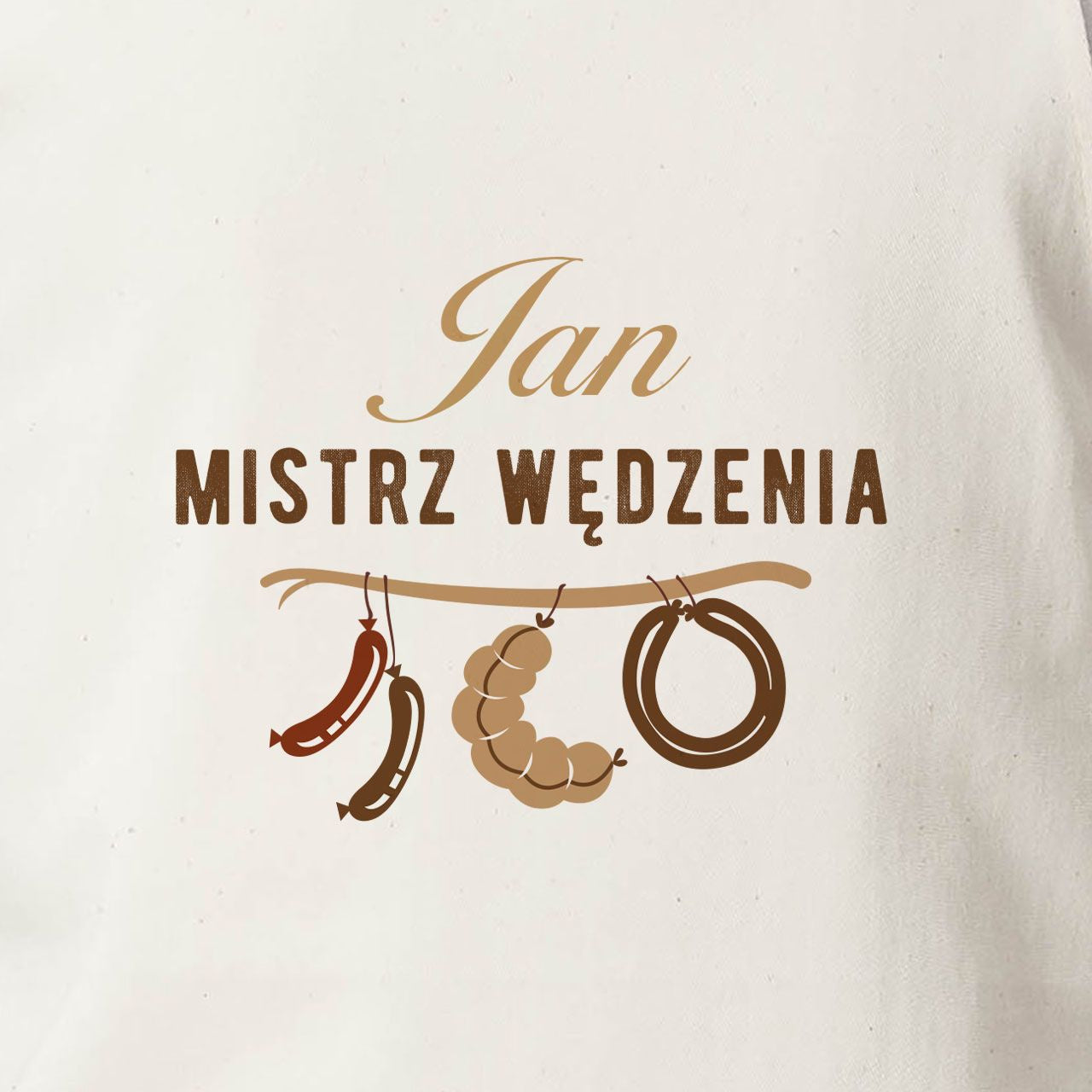 Personalizowany fartuch - prezent dla wędzarza