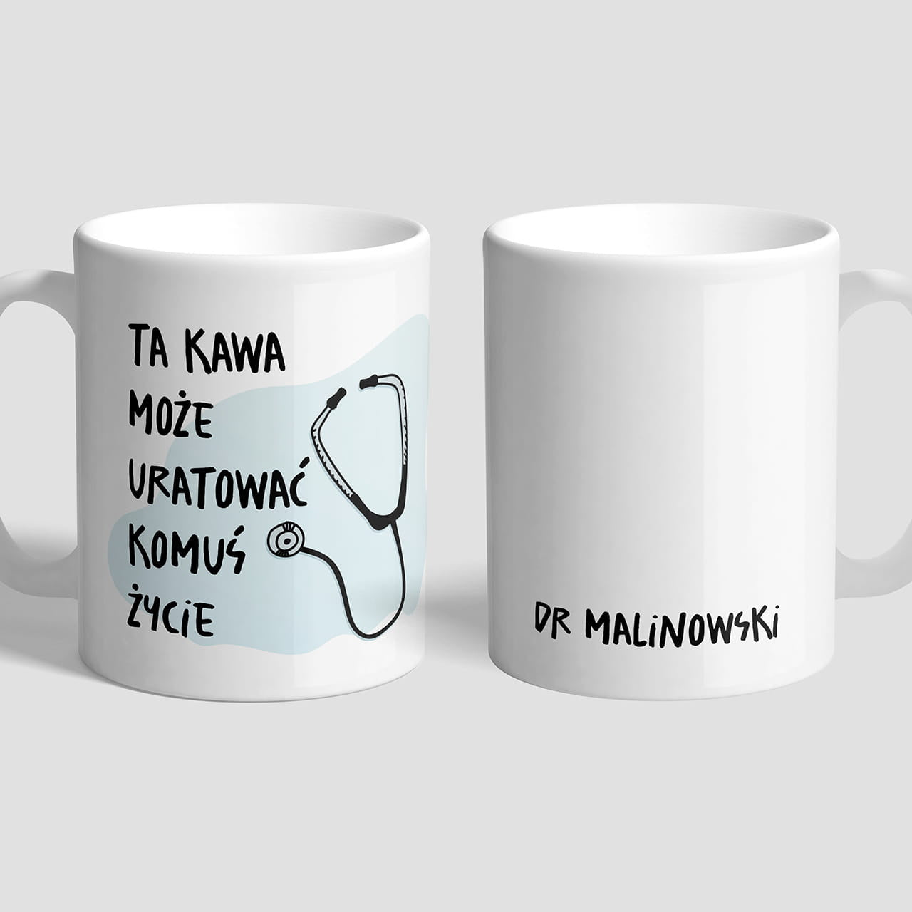 Personalizowany kubek dla lekarza kubek personalizowany prezent dla lekarza prezent dla doktora