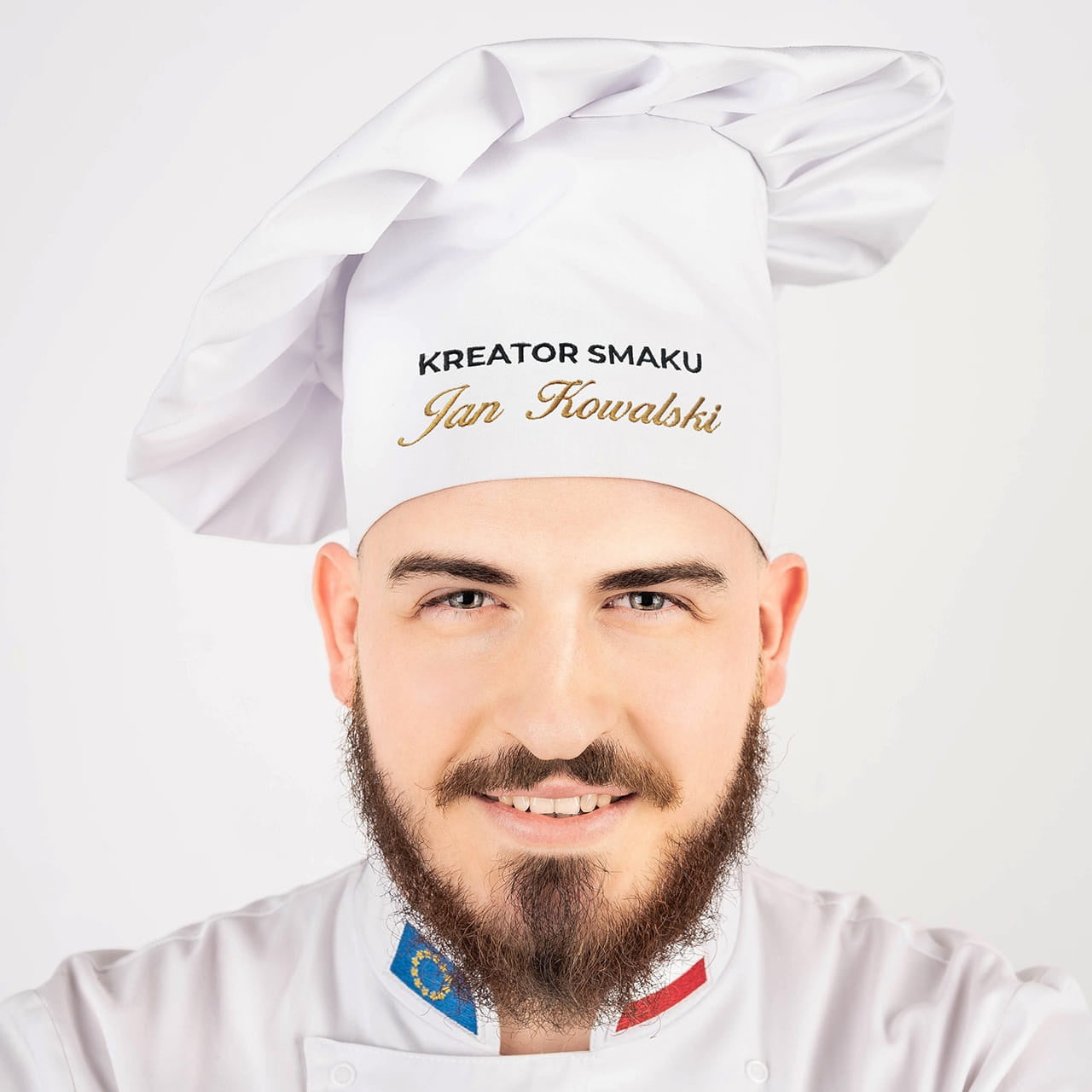 Czapka kucharska dla kucharza prezent dla kucharza czapka kucharza gadżet dla kucharza