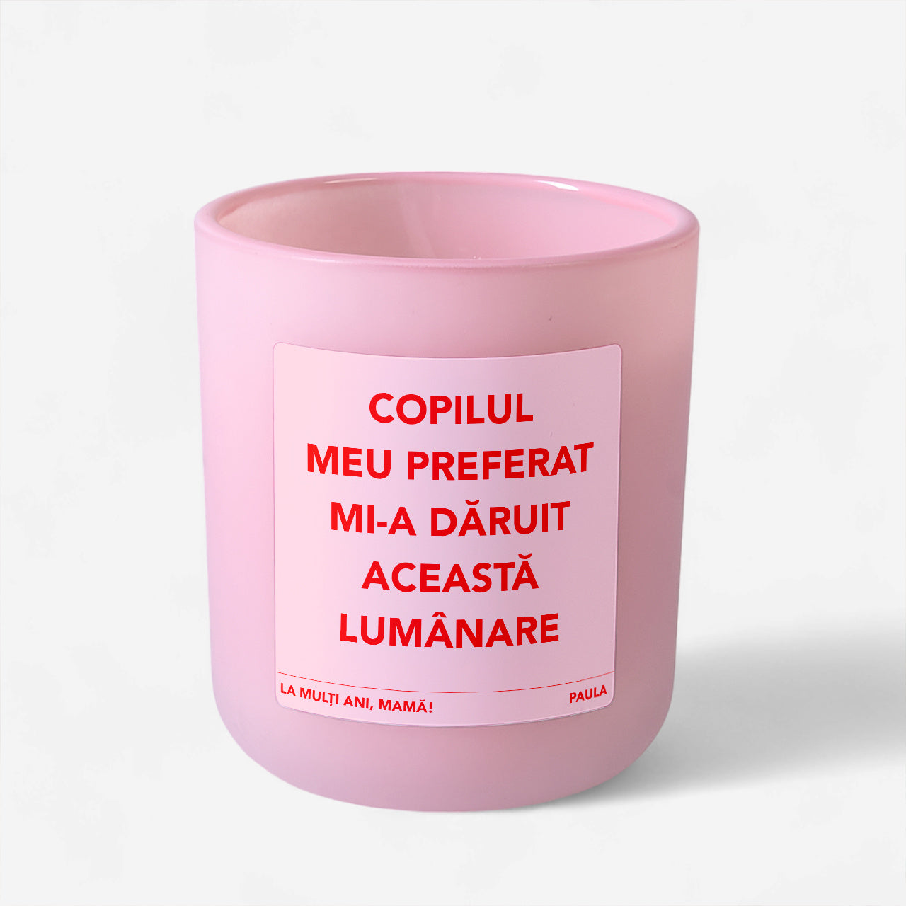 Śmieszna świeczka dla mamy - Ulubione Dziecko